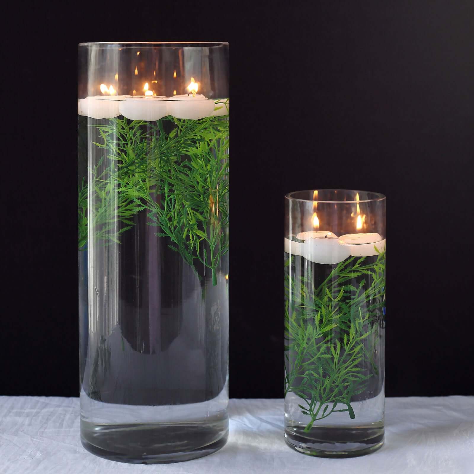 25-Pack Artificial Fern Leaf Branch Stems Green - Versatile Faux Stems for Floral Bouquets Vase Displays & Event Decor 6"