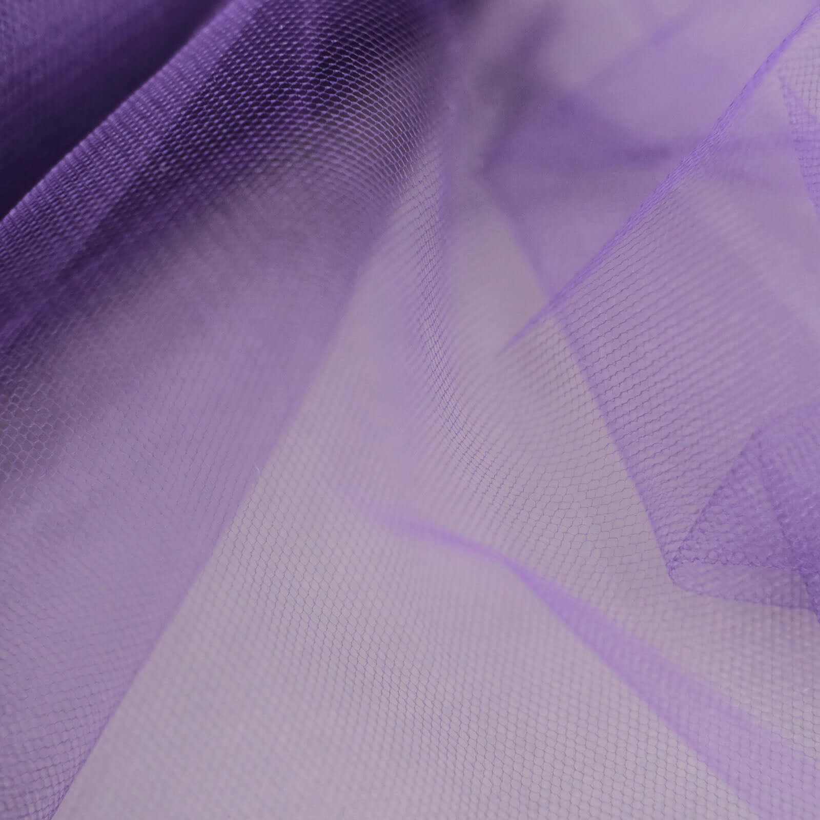 12"x100 Yards Purple Tulle Fabric Bolt, Sheer Fabric Spool Roll For Crafts