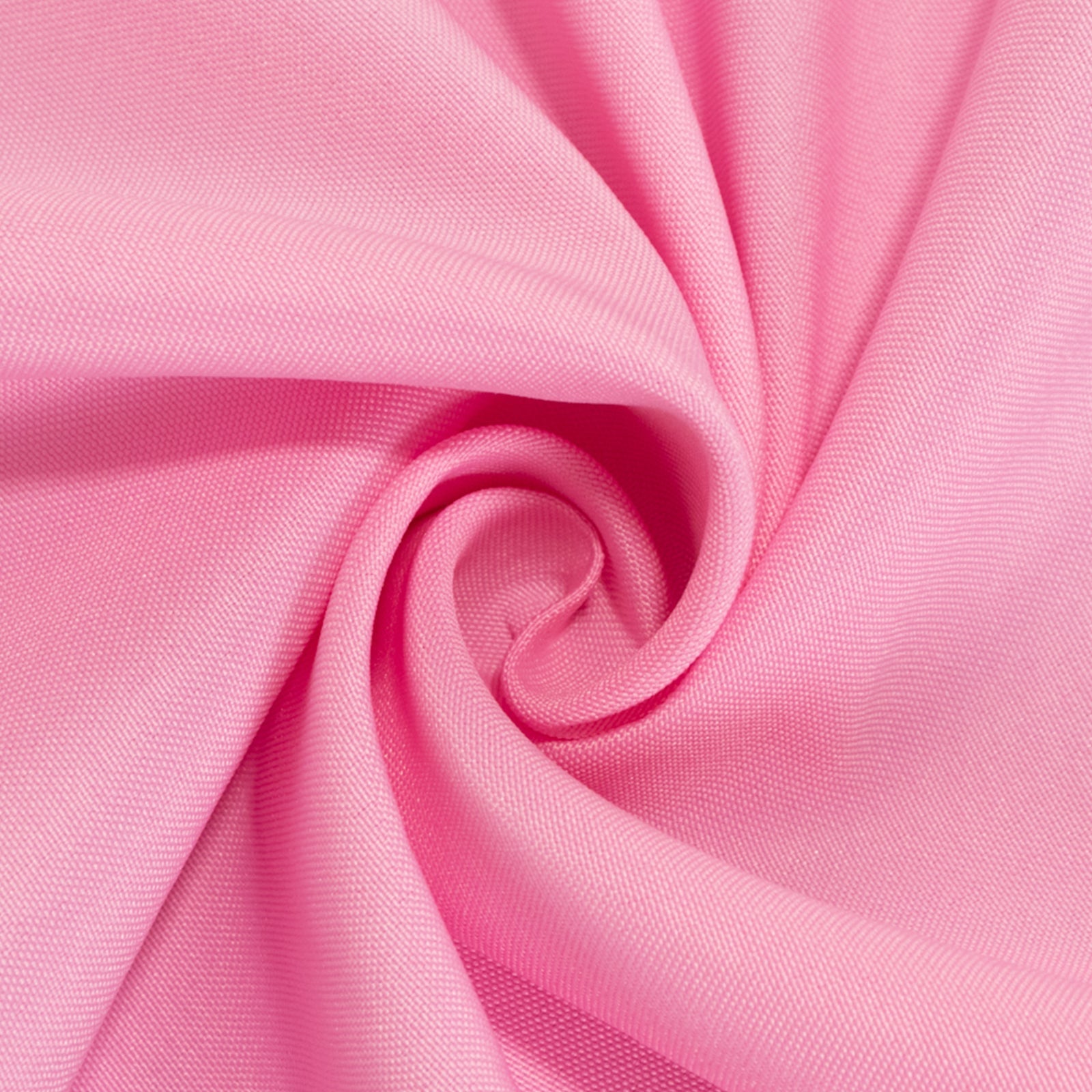 Premium Polyester 90"x132" Rectangle Tablecloth Pink - Seamless 220GSM Stain-Resistant Table Cover