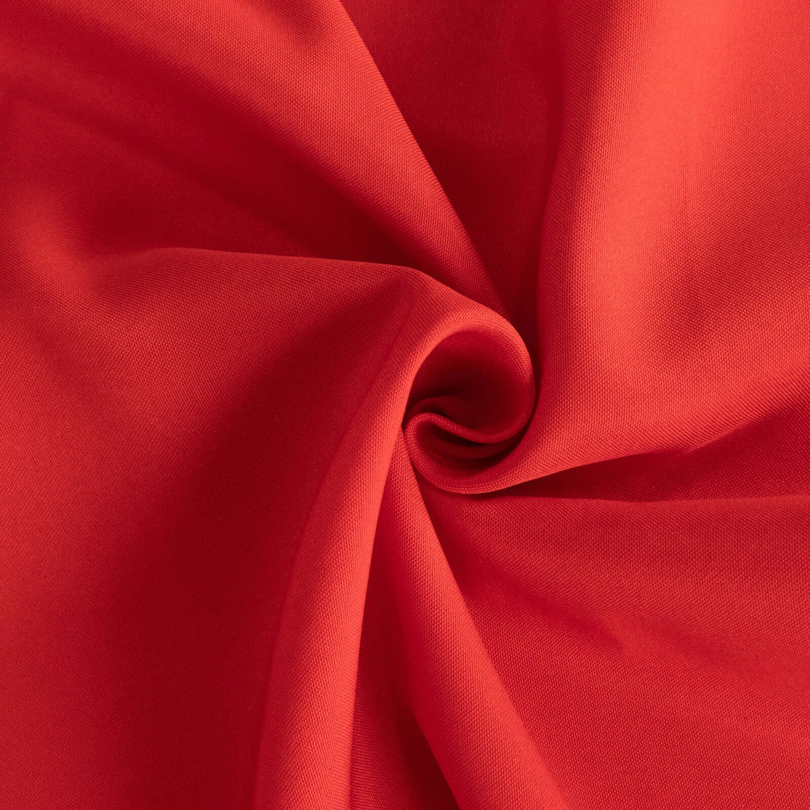Premium Polyester 90" Round Tablecloth Red - Stain and Wrinkle-Resistant Design with 220GSM Thickness Table Cover