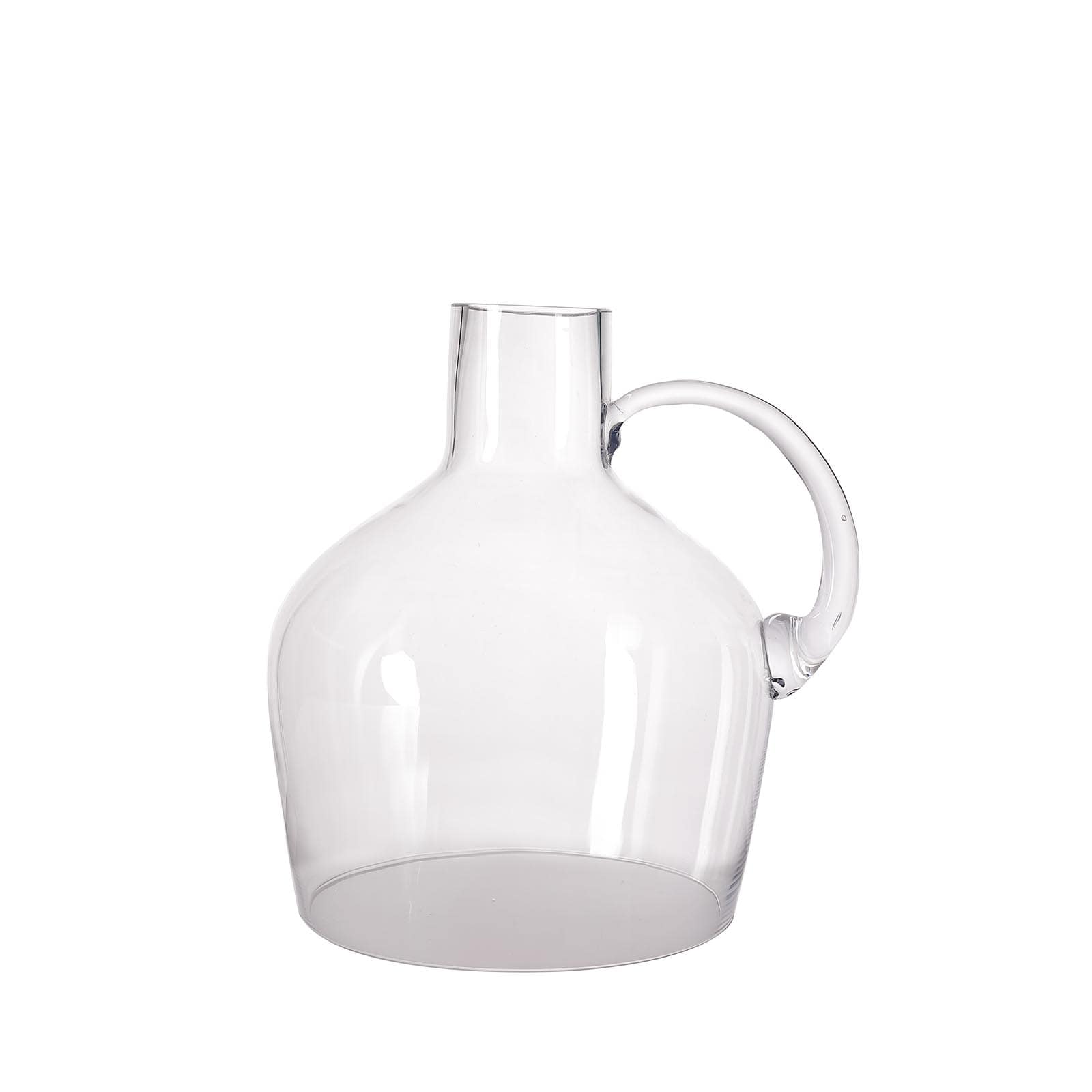 Glass Candle Holder Cloche Jar Dome Clear with Wooden Base - Stylish Centerpiece for Floral Displays 10"