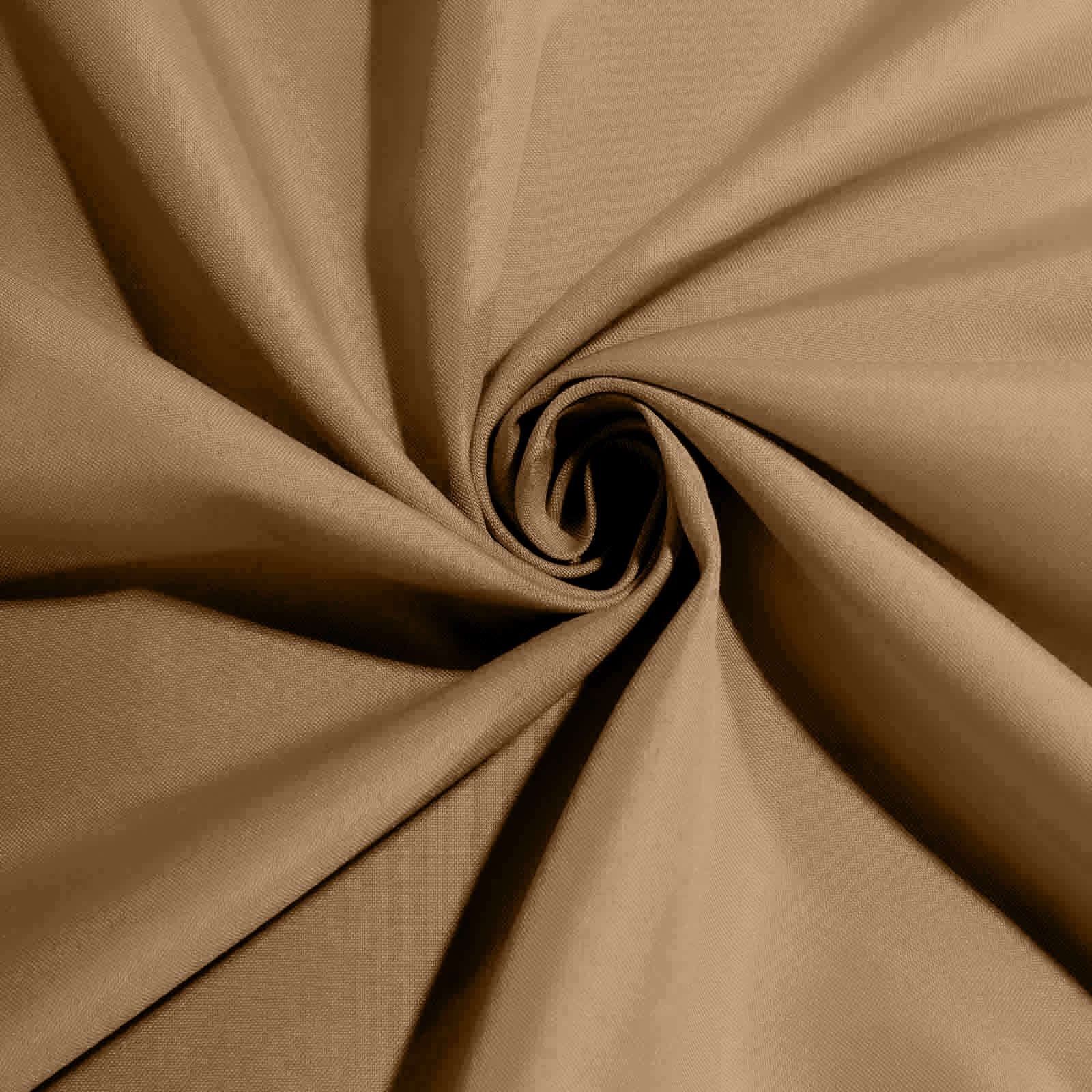 5 Pack Polyester 17"x17" Napkins Taupe - Durable & Wrinkle Resistant Dinner Napkins