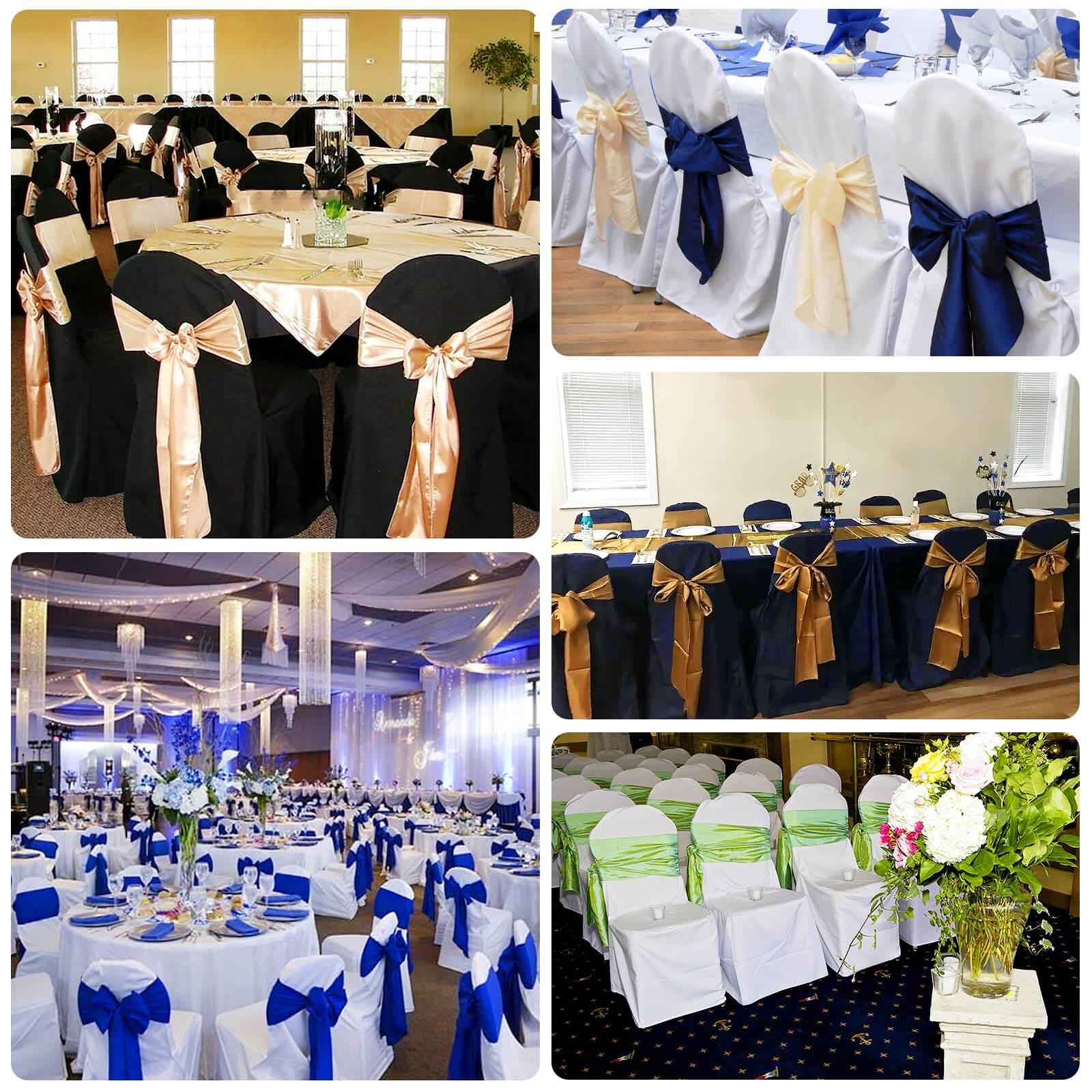 Polyester Slip On Banquet Chair Covers Nude - Stain-Resistant Reusable Durable Fabric