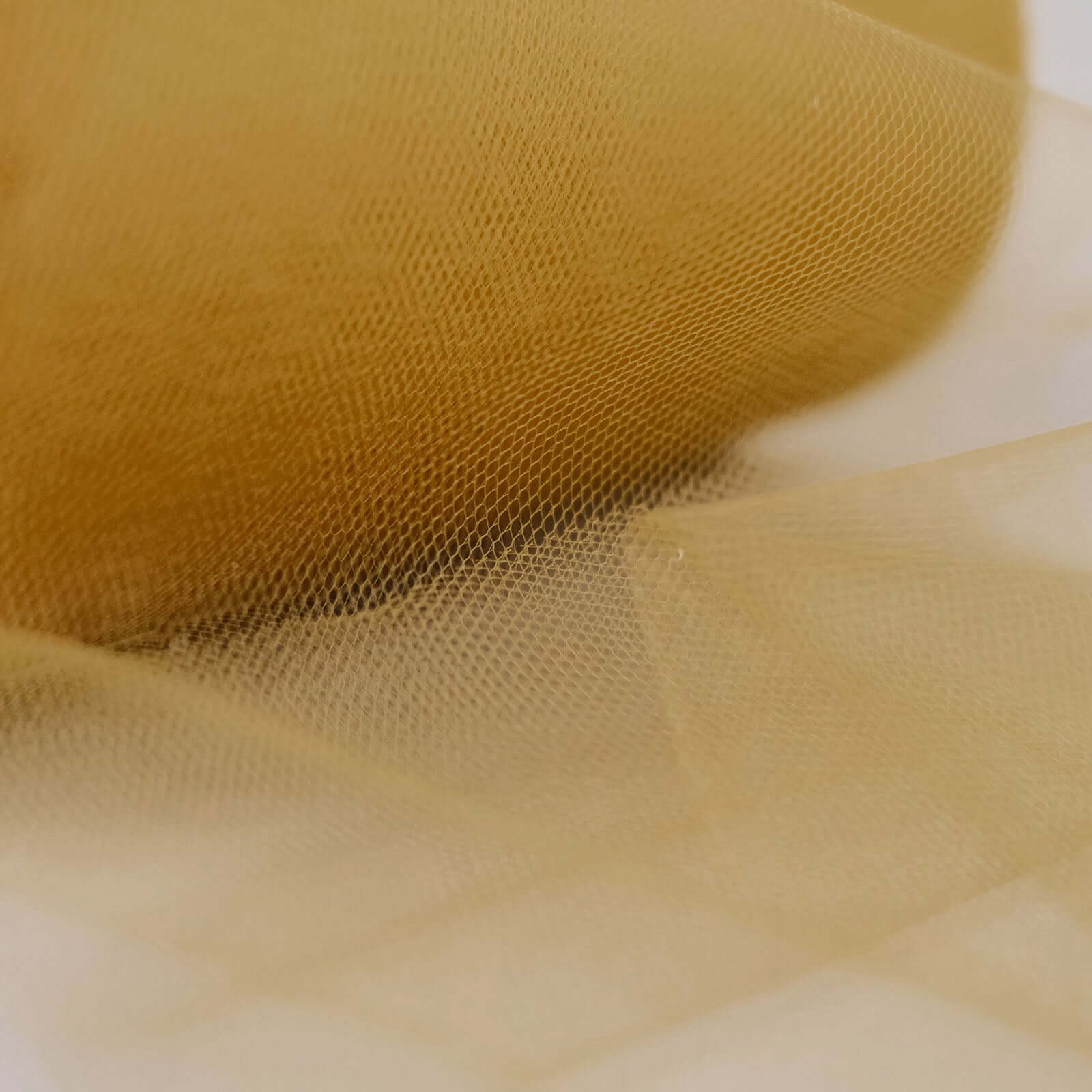 6"x100 Yards Gold Tulle Fabric Bolt, Sheer Fabric Spool Roll For Crafts