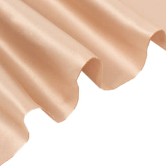 54"x10 Yards Nude Lamour Satin Fabric Bolt, Heavy Matte Satin Fabric By The Yard
