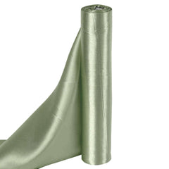 12"x10yd Dusty Sage Green Satin Fabric Bolt, DIY Craft Wholesale Fabric