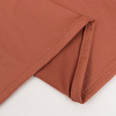Terracotta (Rust) Spandex 4-Way Stretch Fabric Roll, DIY Craft Fabric Bolt- 60"x10 Yards