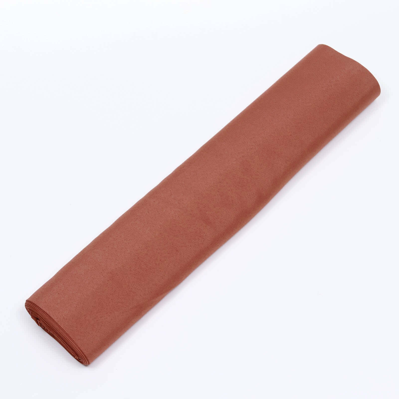 54"x10 Yards Terracotta (Rust) Polyester Fabric Bolt DIY Craft Fabric Roll