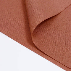 54"x10 Yards Terracotta (Rust) Polyester Fabric Bolt DIY Craft Fabric Roll