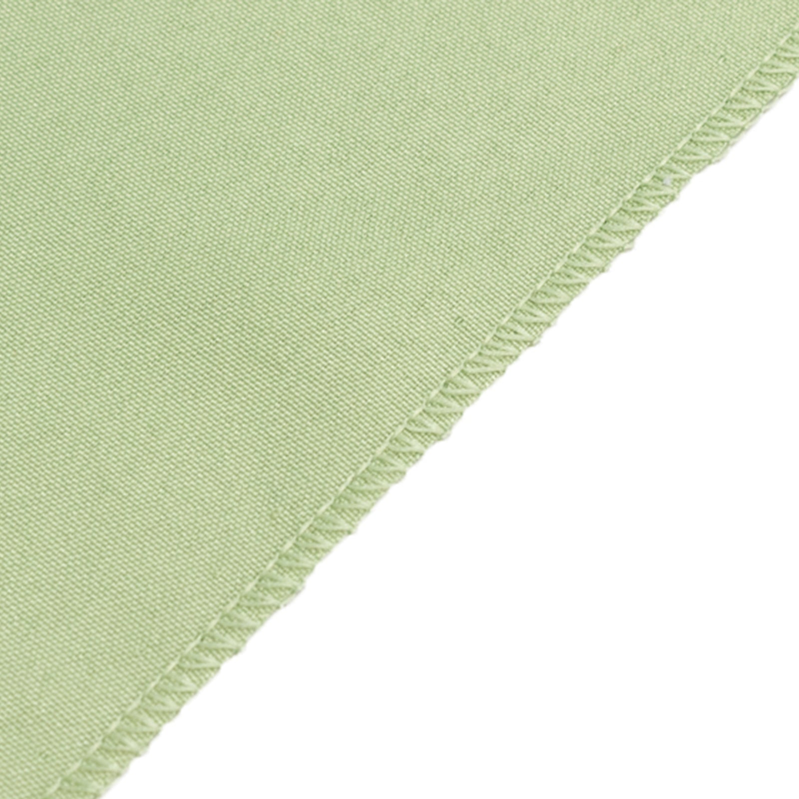 Fitted Polyester 72"x30" Rectangle Tablecloth Sage Green - Durable and Easy to Maintain Table Cover