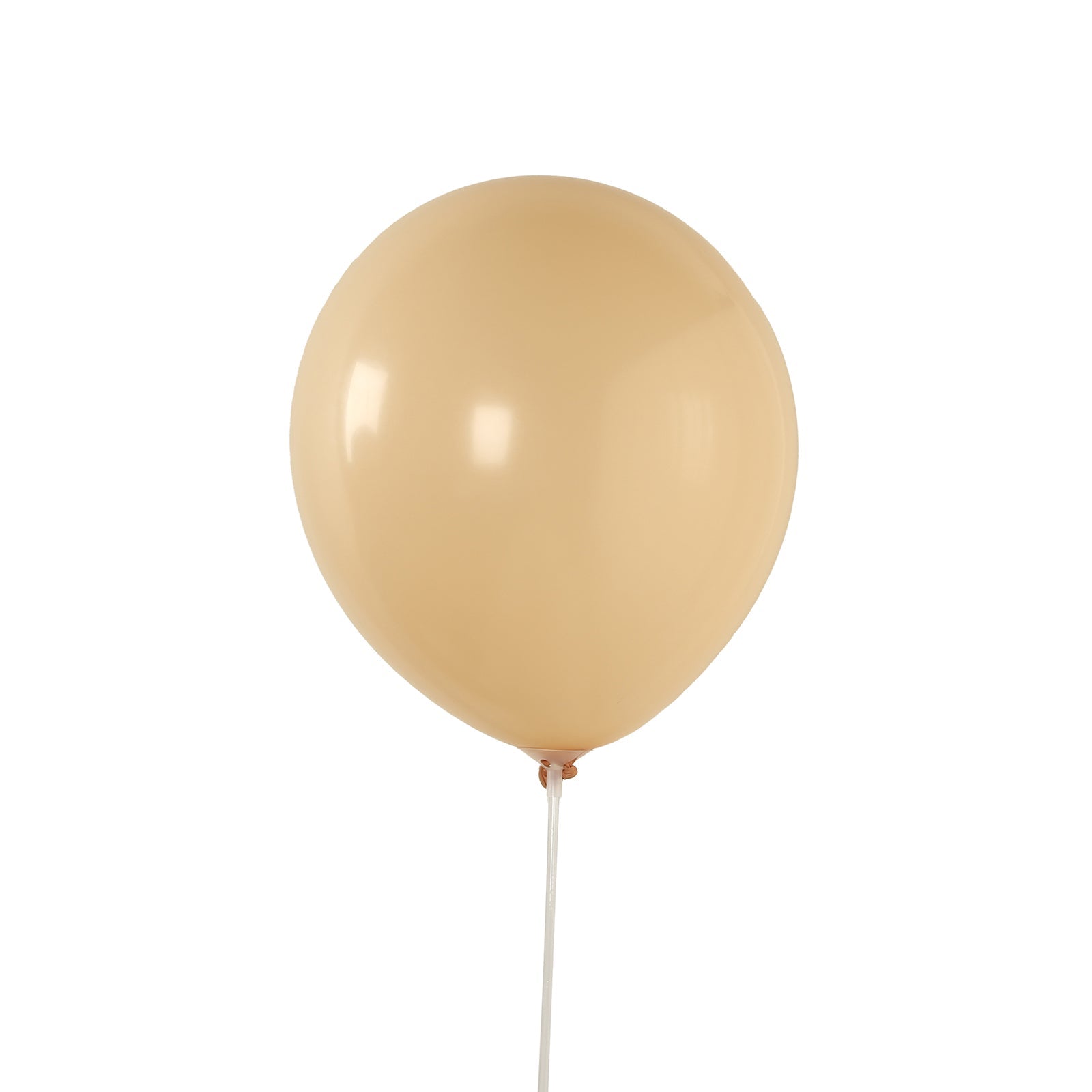 50 Pack Matte Pastel Peach Biodegradable Balloons 12", Round Eco-friendly Thick Latex Party Balloons