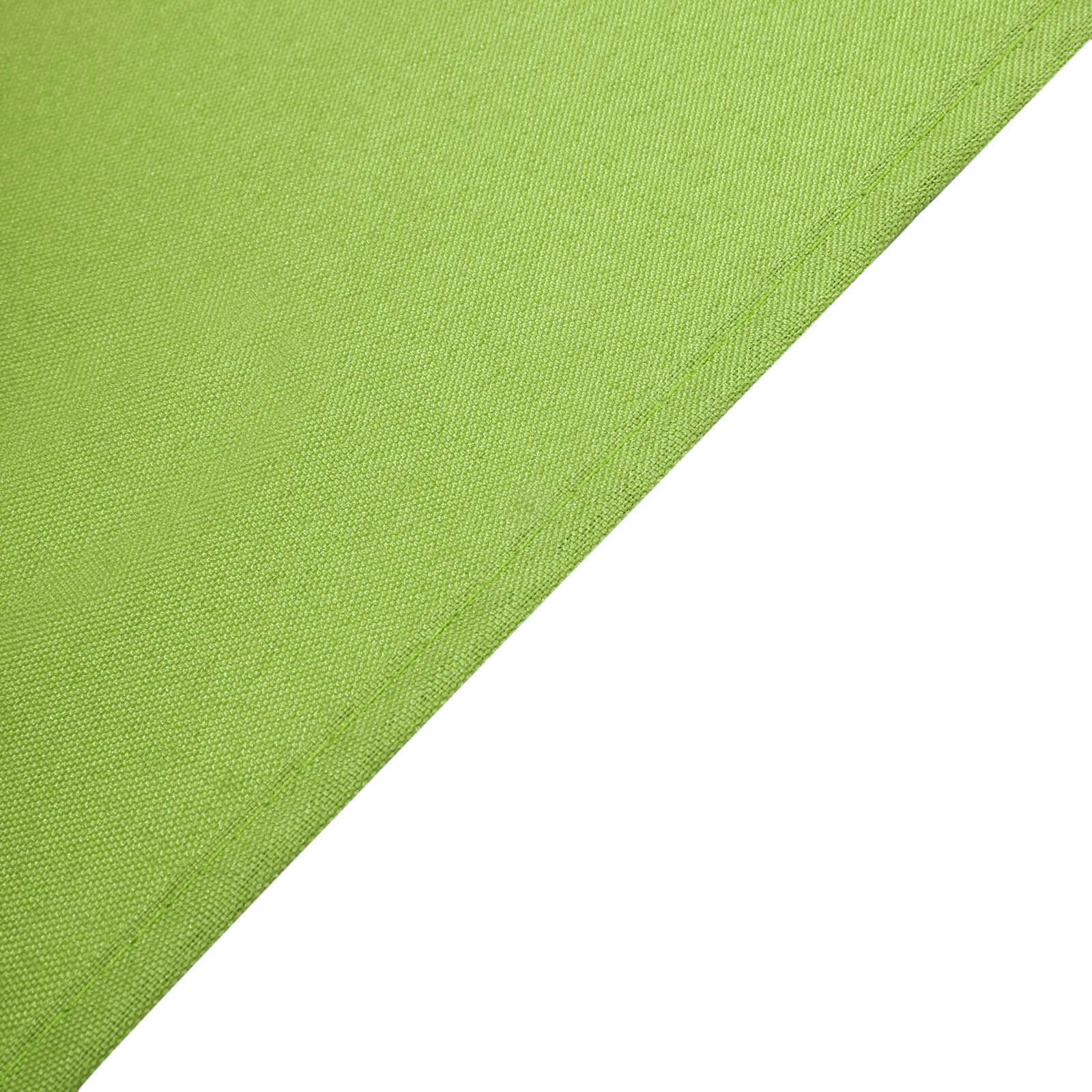 Polyester Square 54"x54" Tablecloth Apple Green - Wrinkle-Resistant & Durable Table Cover