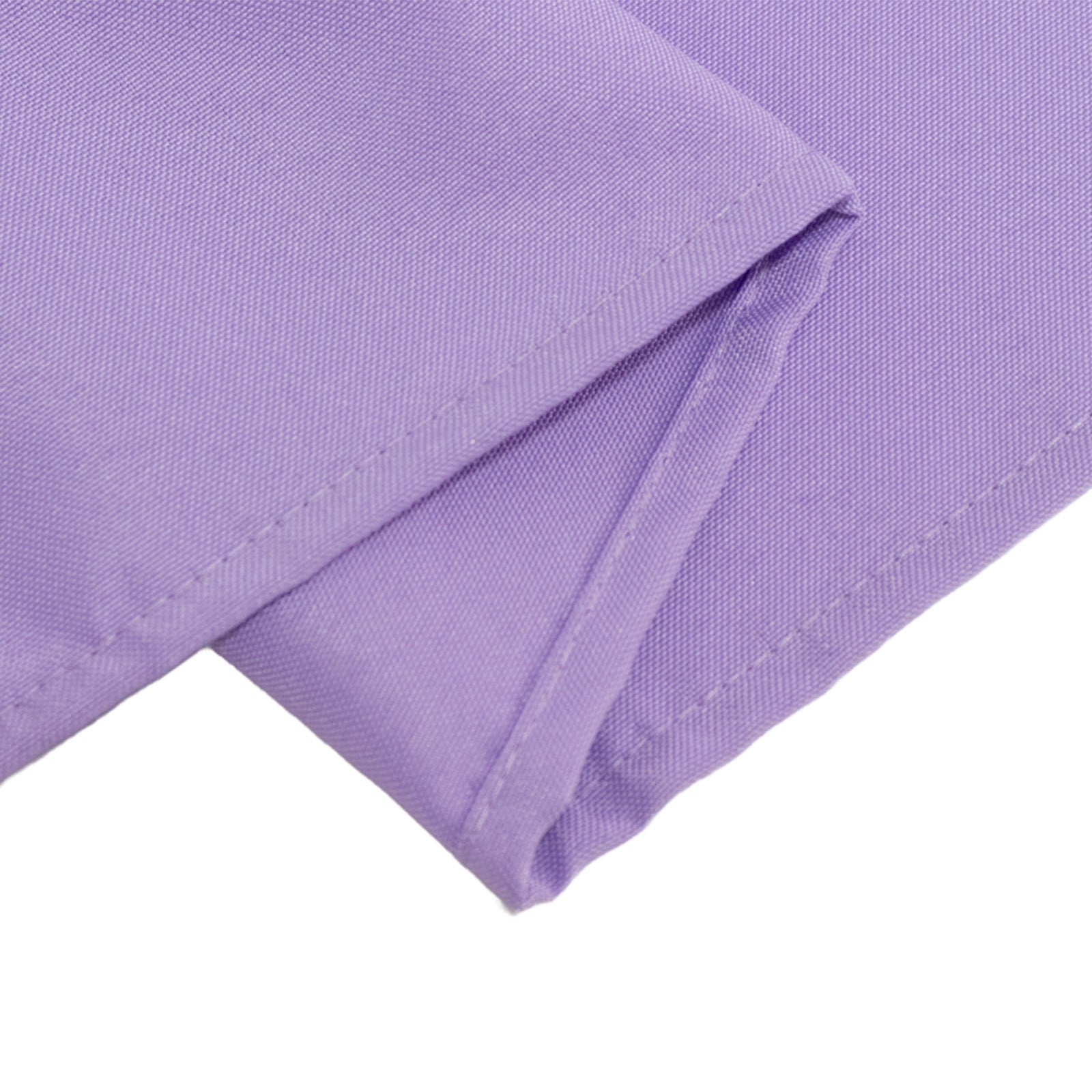Premium Polyester 54"x54" Table Overlay Square Tablecloth Lavender Lilac - Stain and Wrinkle-Resistant 220GSM Table Topper
