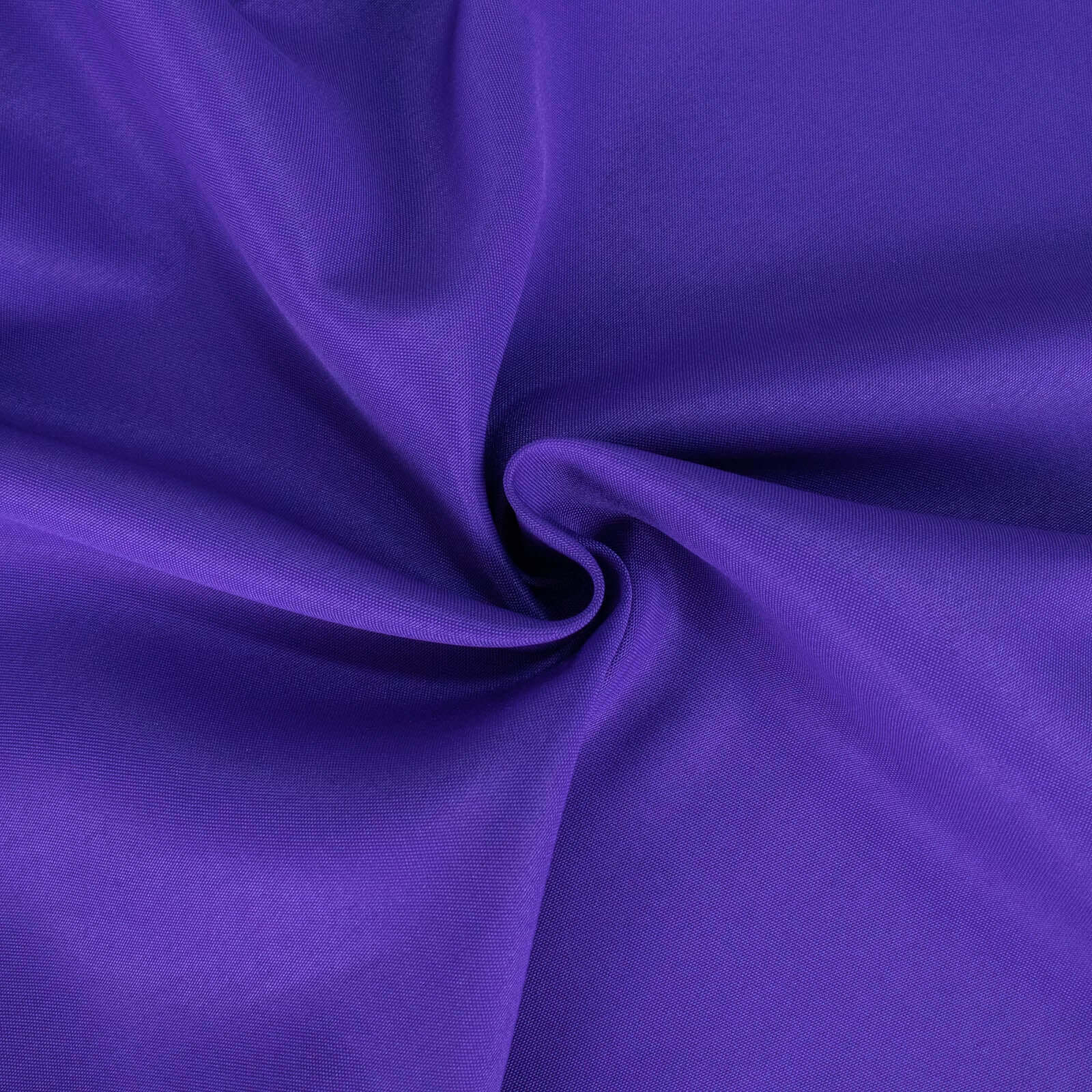Premium Polyester 90" Round Tablecloth Purple - Stain and Wrinkle-Resistant Design with 220GSM Thickness Table Cover