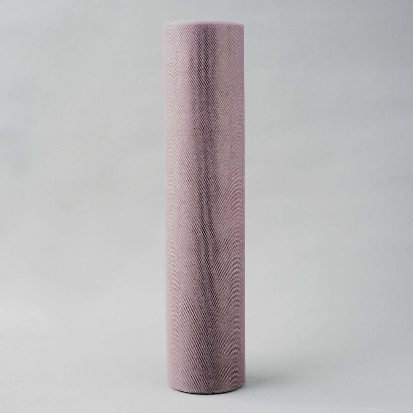 18"x100 Yards Violet Amethyst Tulle Fabric Bolt, Sheer Fabric Spool Roll For Crafts