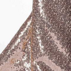 54"x4 Yards Blush Sequin Fabric Bolt, Sparkly DIY Craft Fabric Roll
