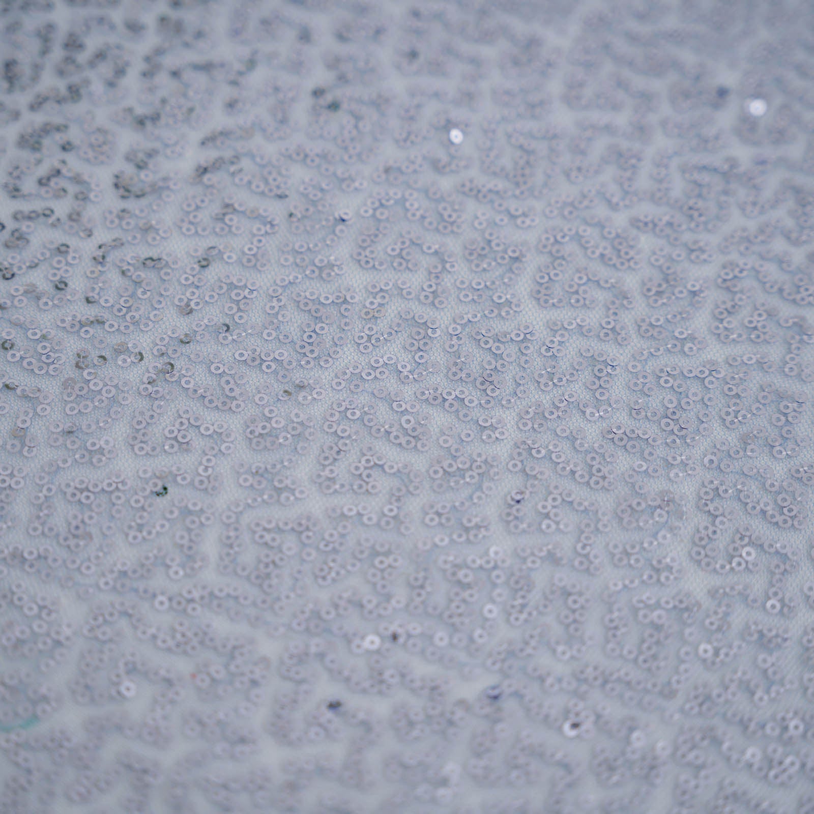 Sequin 72"x72" Table Overlay Square Tablecloth Dusty Blue - Sparkly Table Cover