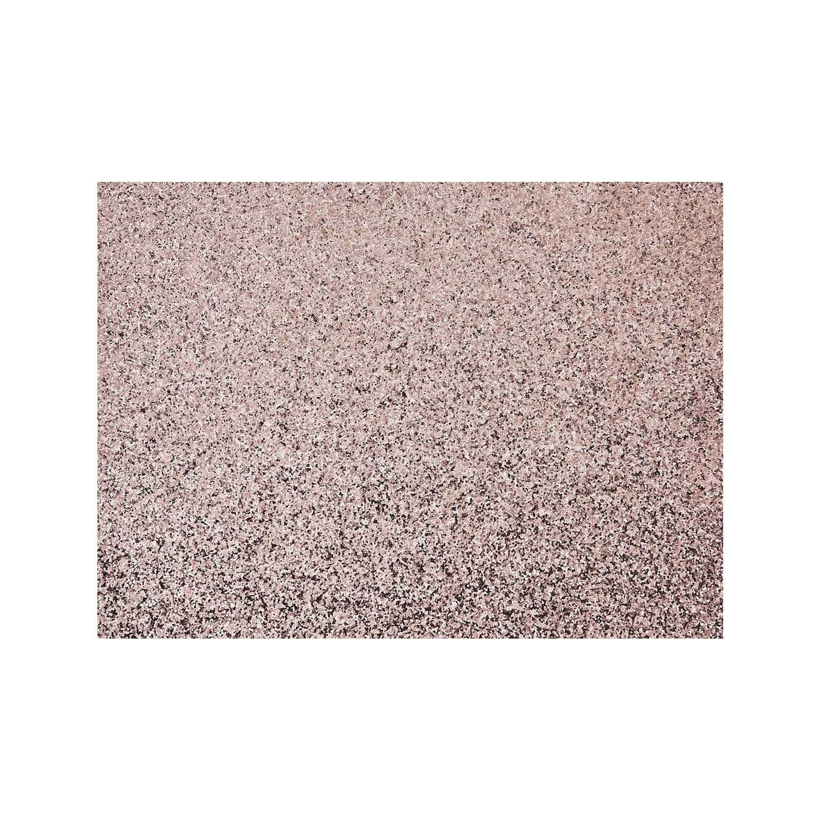 6-Pack Placemats Glitter Design Rose Gold Sparkle Rectangle - Non-Slip Decorative Dining Table Mats 12"x18"