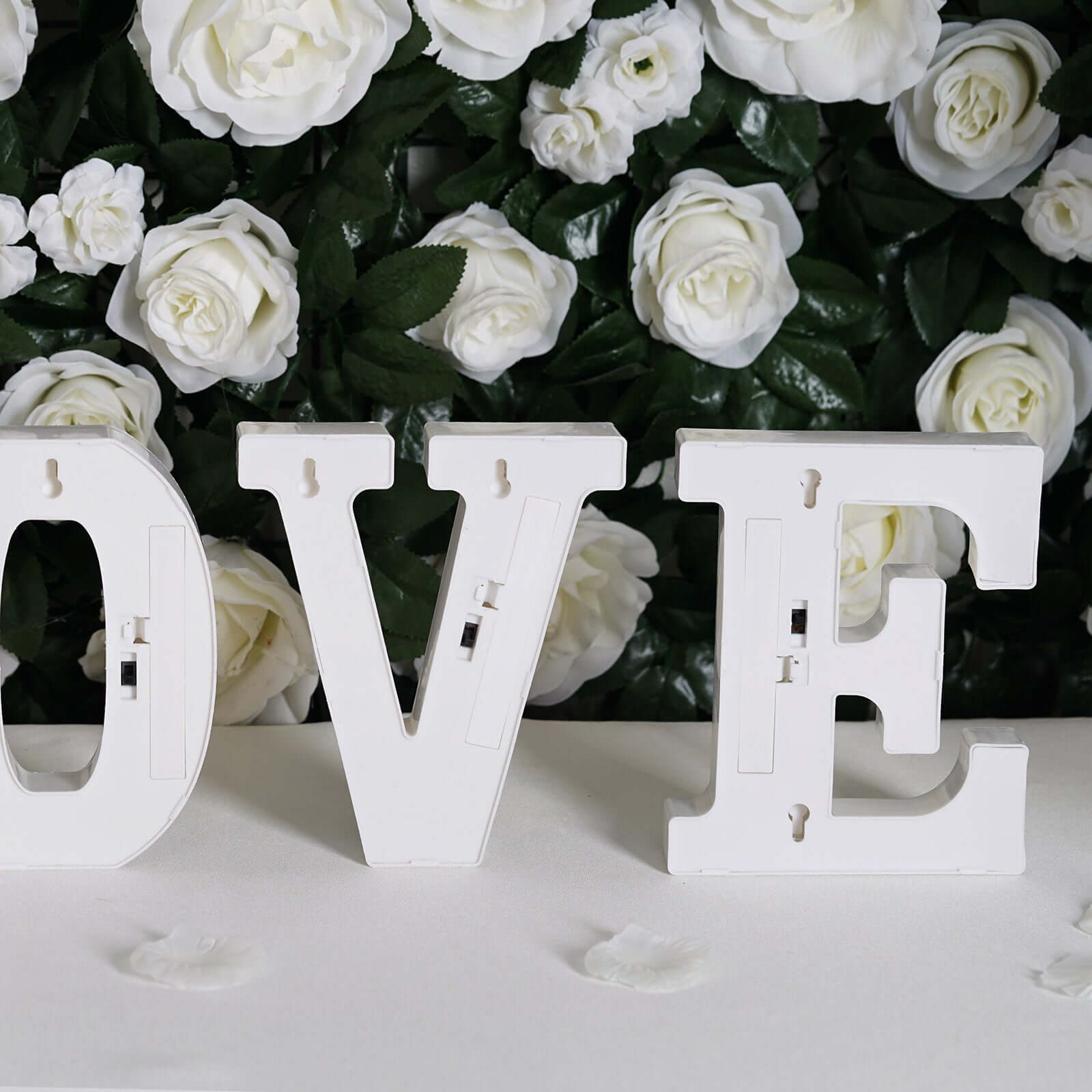 3D Marquee Symbol "&" Warm White 6 LED Lights Gold - Perfect Light-Up Accent for Decor 6"