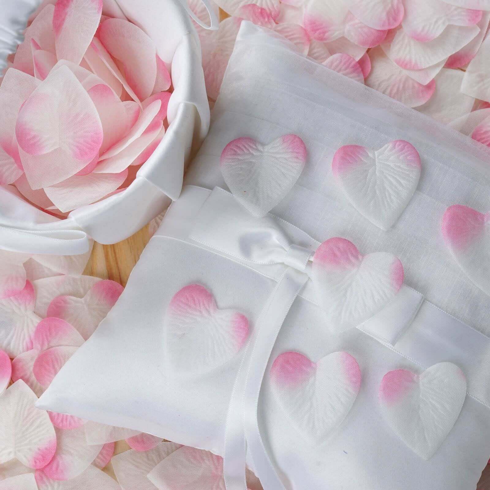 500-Pack Hear Scatters Pink Silk Confetti - Decorative Party Table Accents
