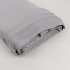 Silver Spandex 4-Way Stretch Fabric Roll, DIY Craft Fabric Bolt- 60"x10 Yards