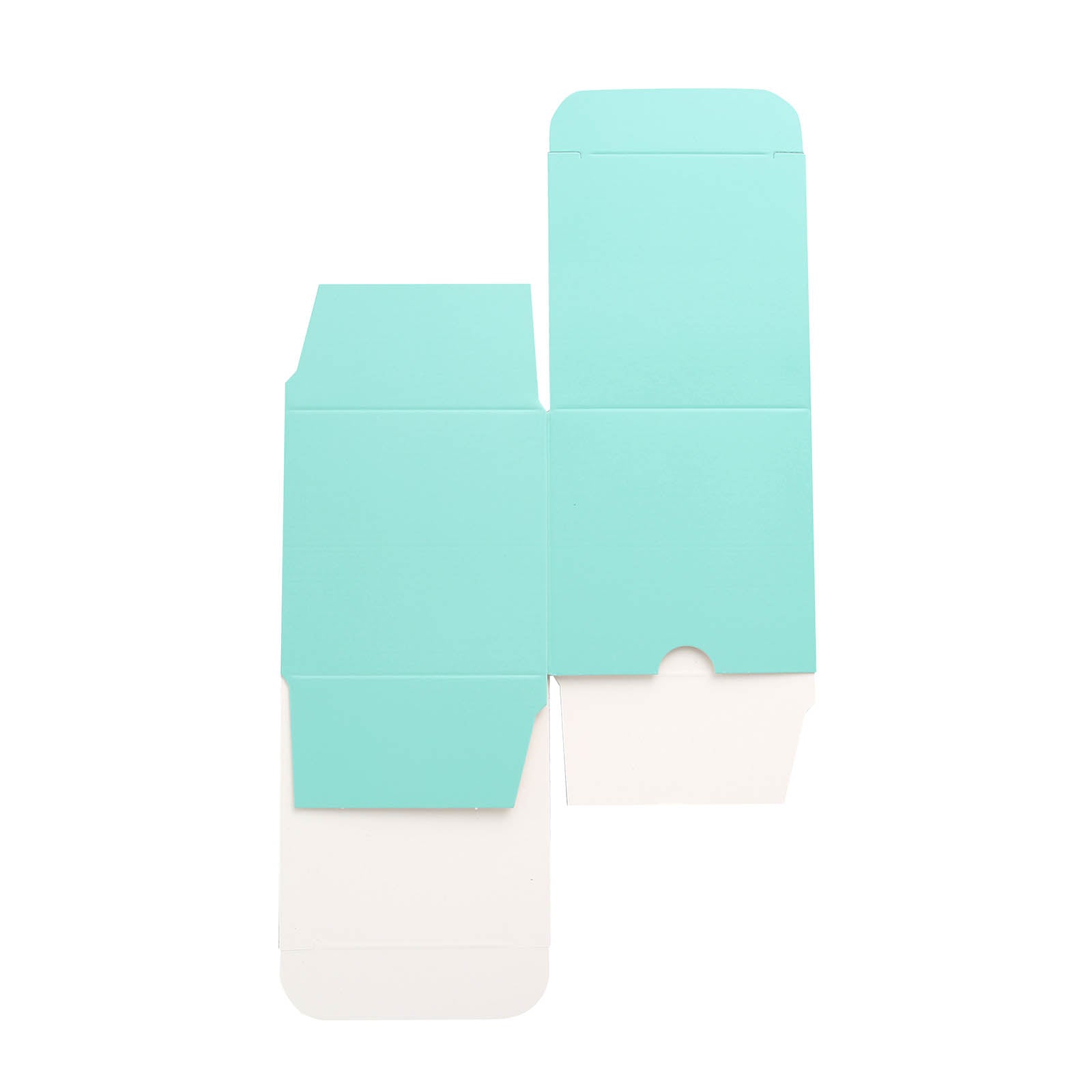 100 Pack 3" Easy DIY Turquoise Party Shower Favor Candy Gift Boxes