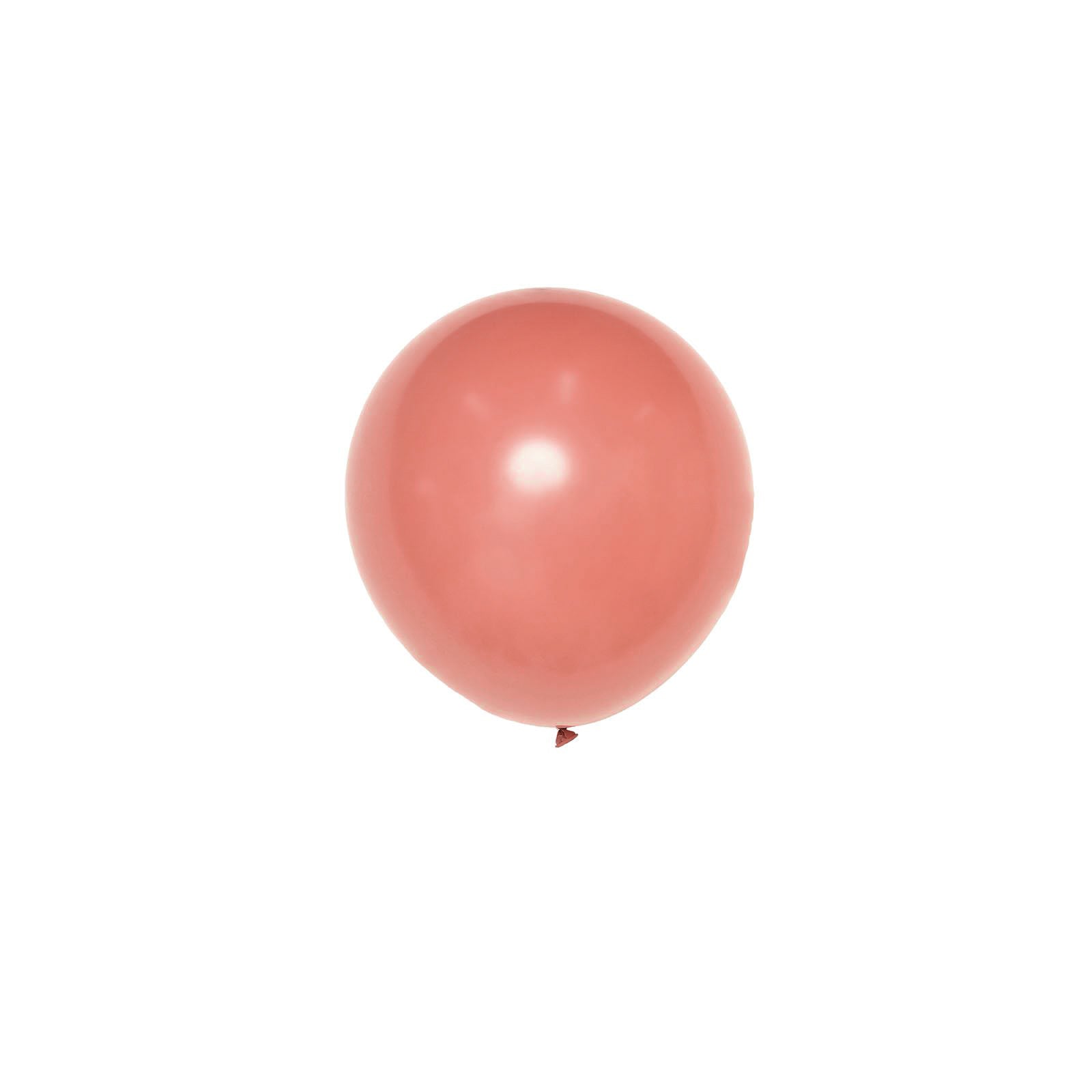 25 Pack 12" Matte Pastel Dusty Rose Helium Air Latex Party Balloons