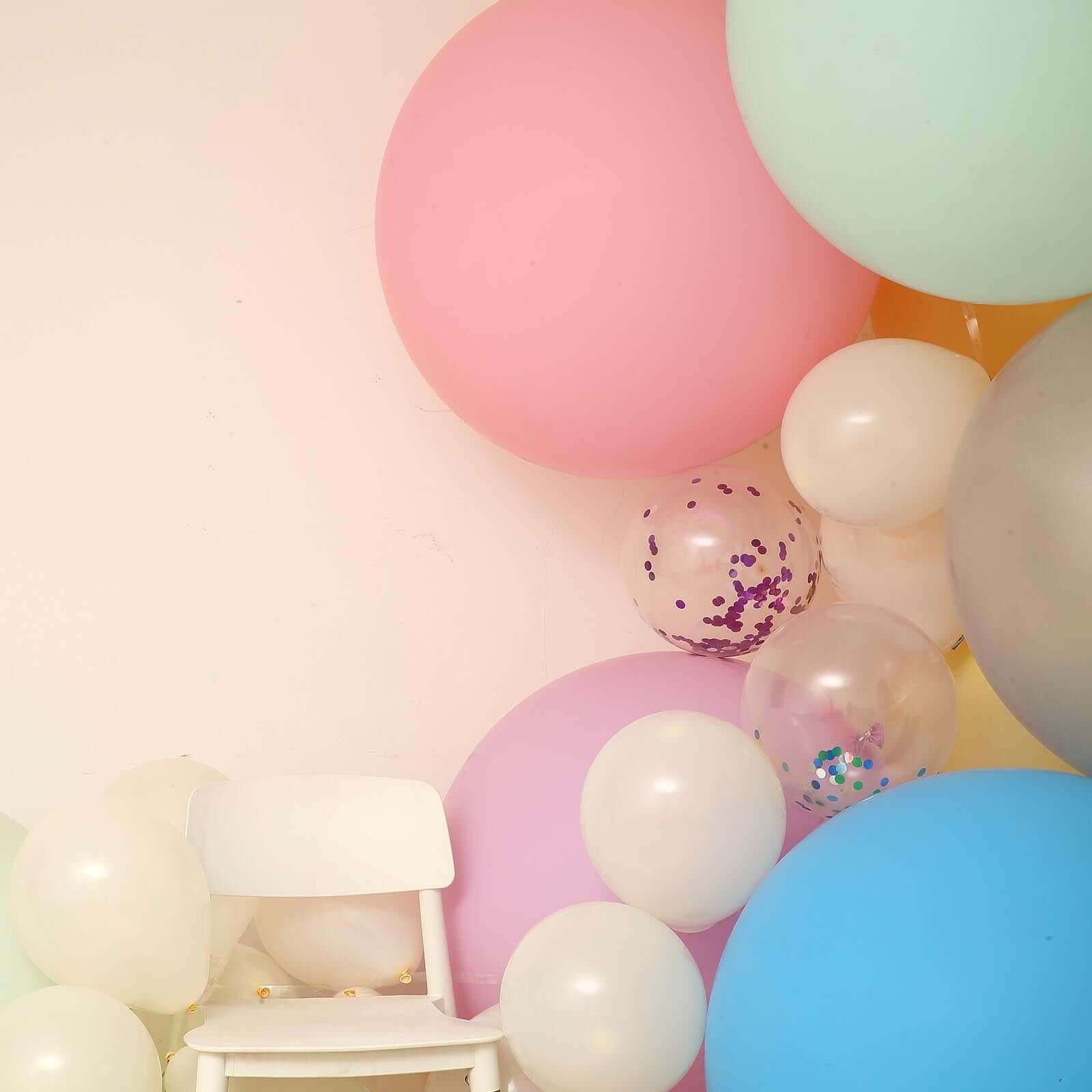 2 Pack 32" Large Matte Purple Helium or Air Premium Latex Balloons