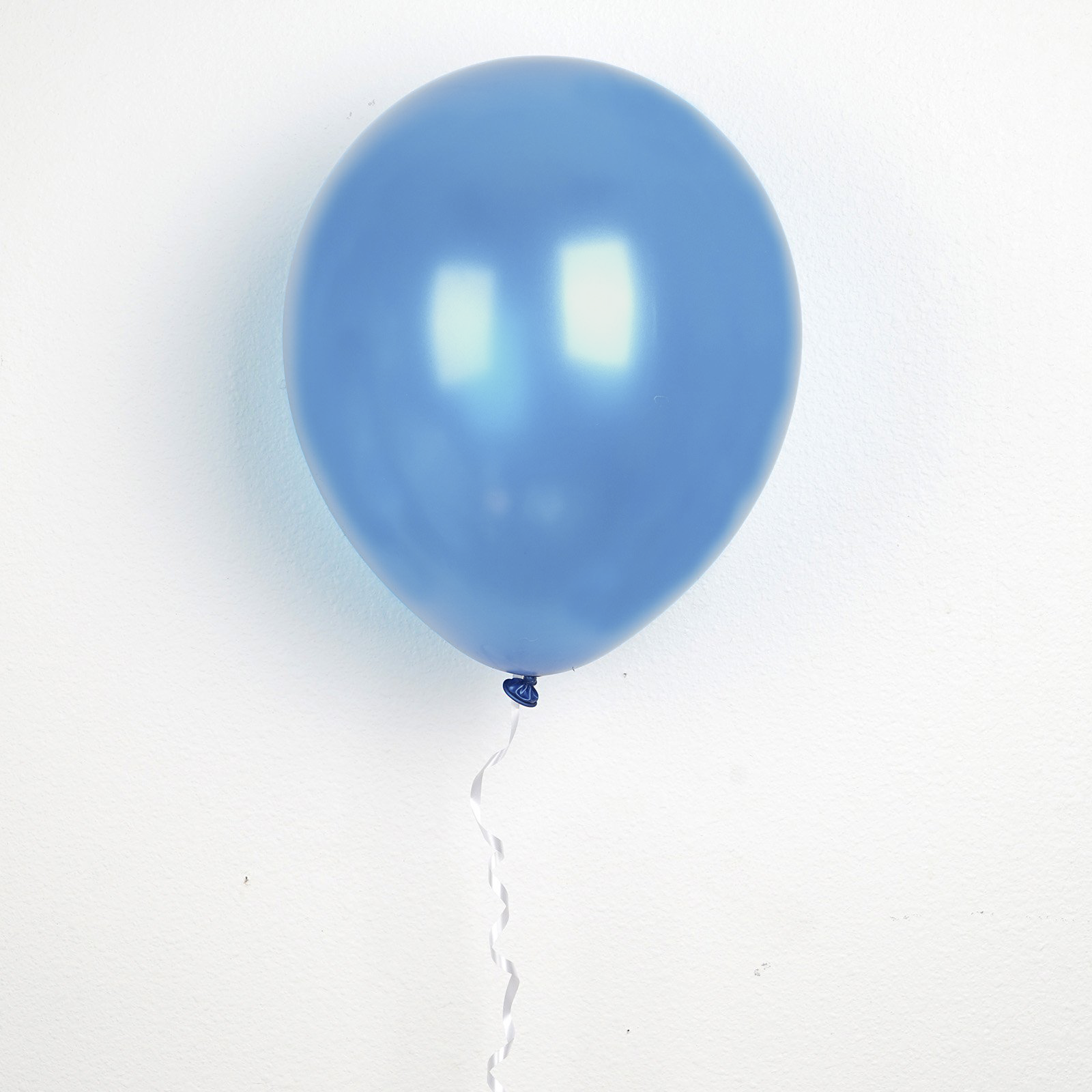 25 Pack 12" Shiny Pearl Blue Latex Helium, Air or Water Balloons
