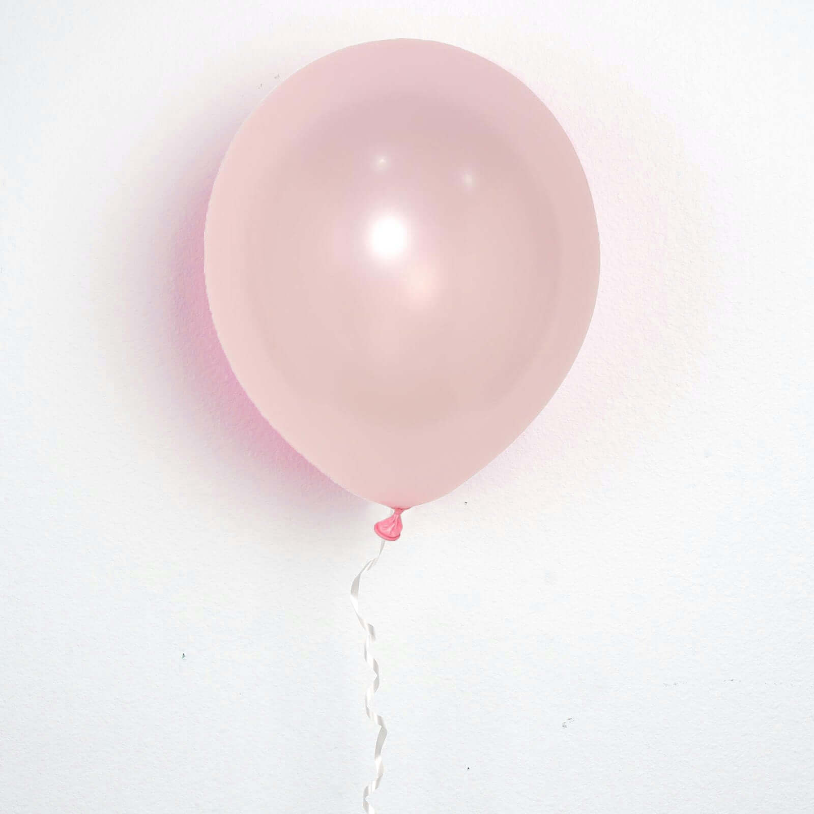 25 Pack 12" Shiny Pearl Blush Latex Helium, Air or Water Balloons