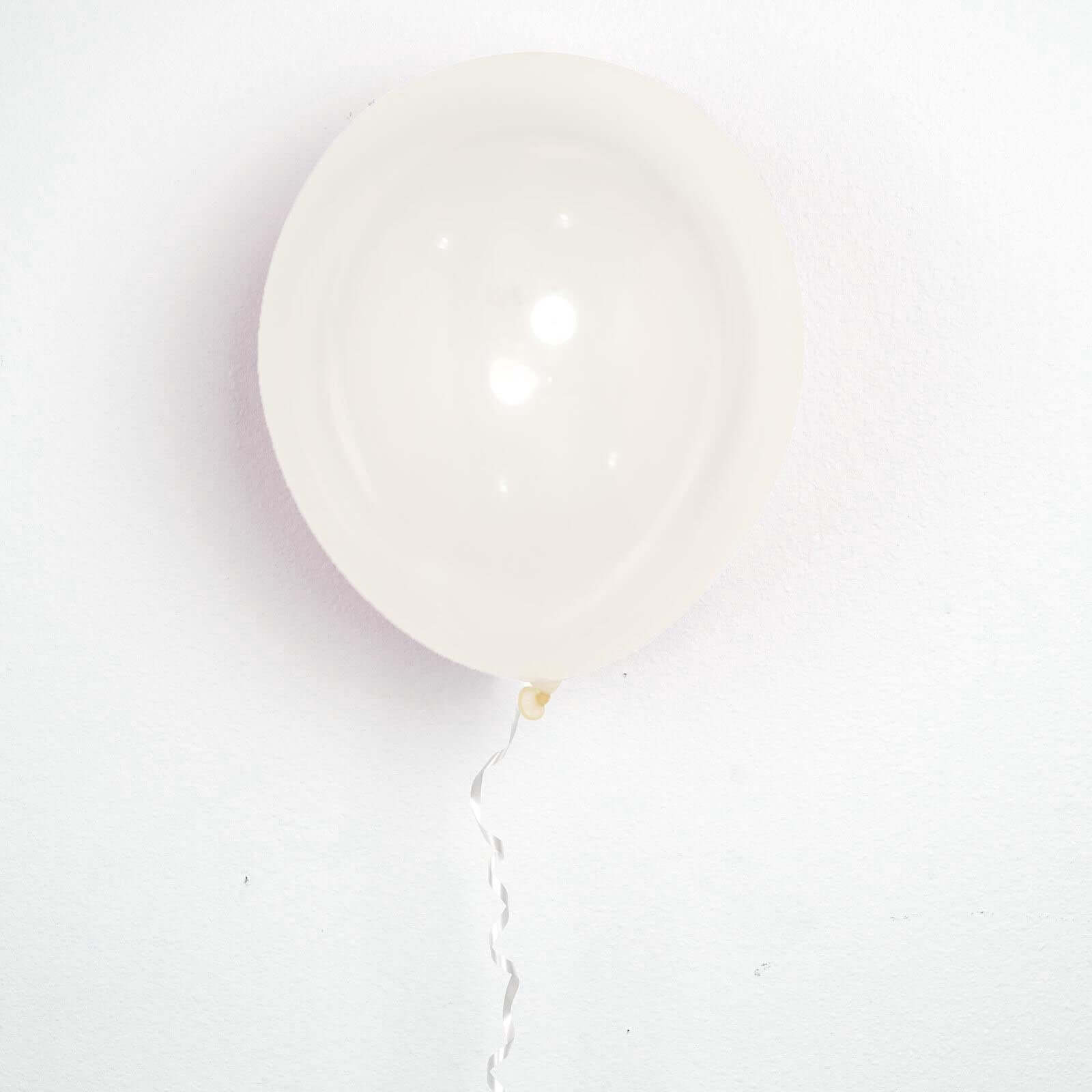 25 Pack 12" Shiny Pearl Clear Latex Helium, Air or Water Balloons
