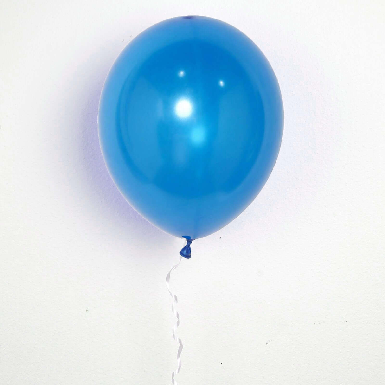 25 Pack 12" Shiny Pearl Royal Blue Latex Helium or Air Balloons
