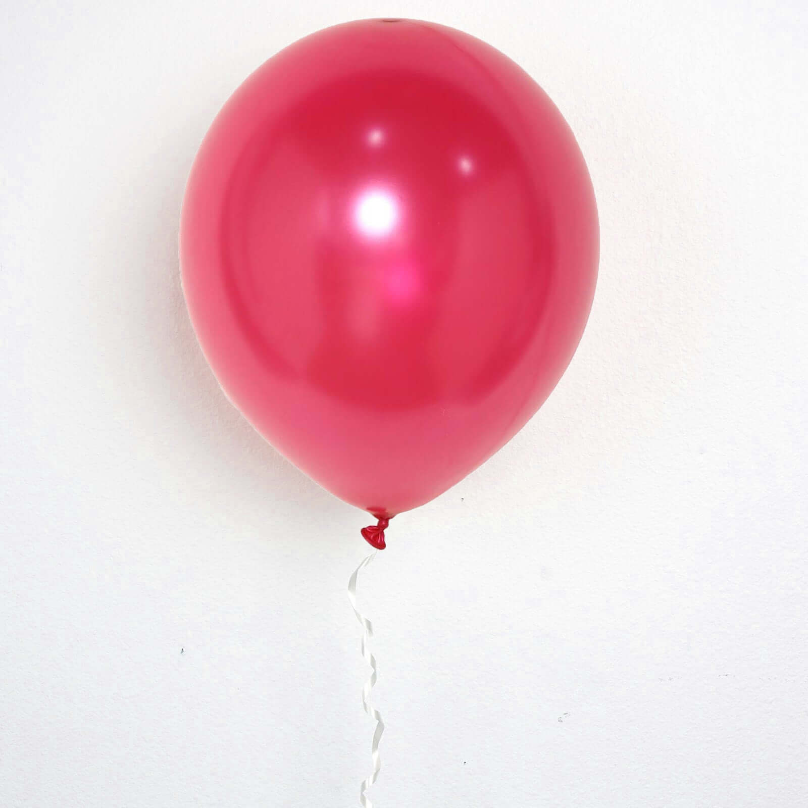 25 Pack 12" Shiny Pearl Wine Latex Helium, Air or Water Balloons