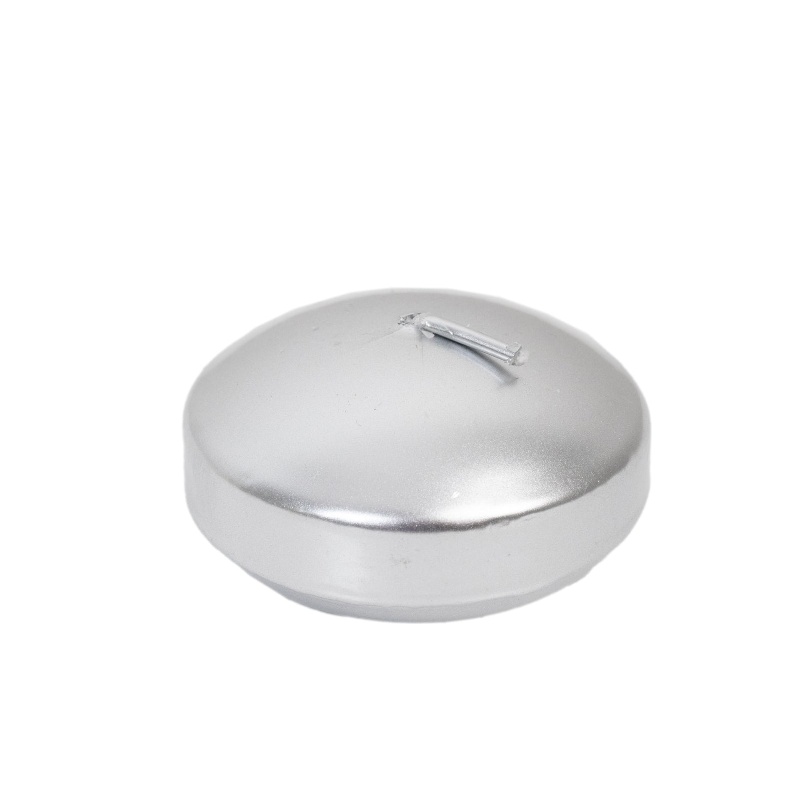12 Pack 3" Silver Floating Candles, Unscented Dripless Wax Discs for Centerpieces