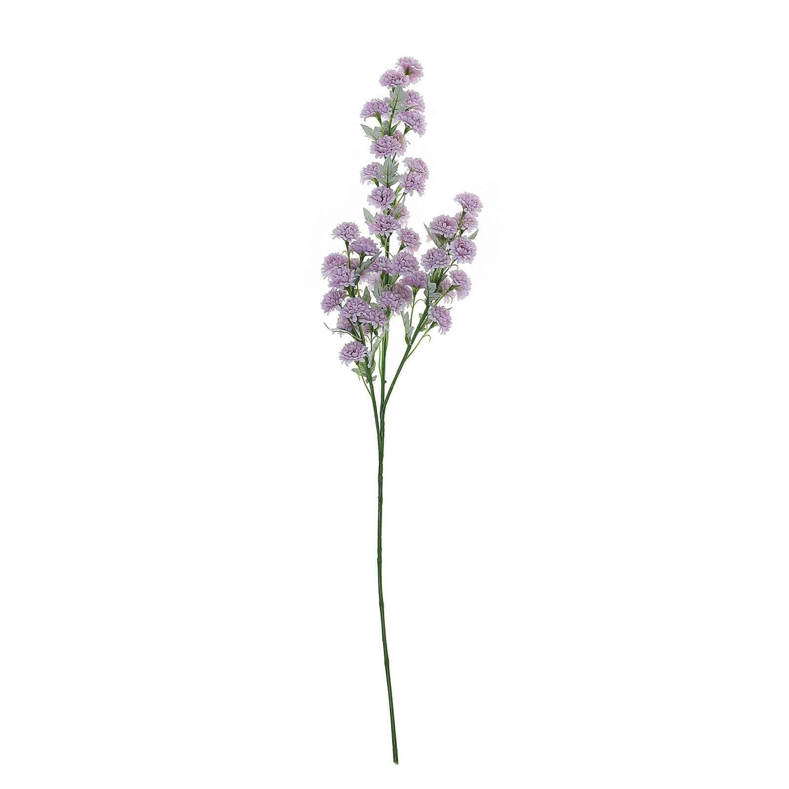 2 Bushes 33" Lavender Lilac Artificial Chrysanthemum Mum Flower Bouquets