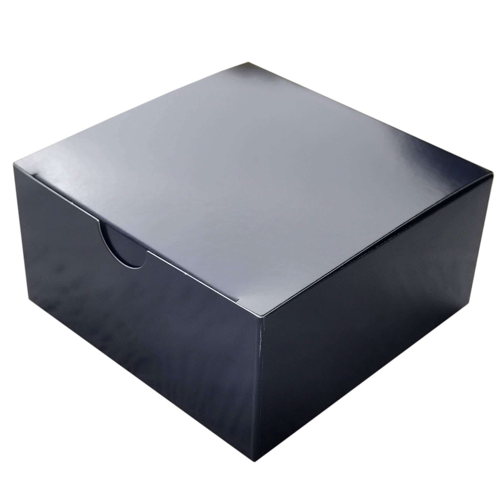 100 Pack 4"x4"x2" Navy Blue Cake Cupcake Party Favor Gift Boxes, DIY