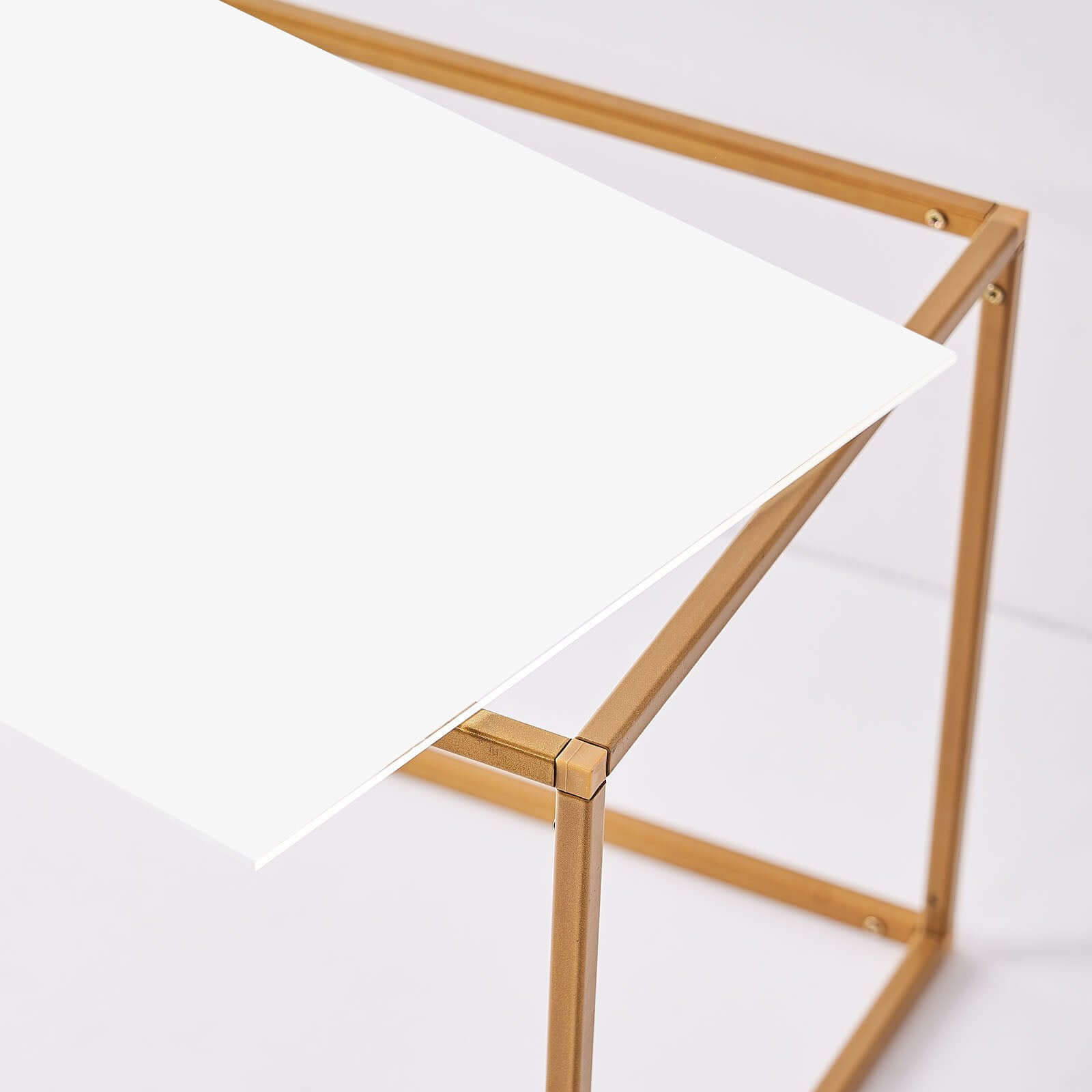 2-Pack Acrylic Plexiglass Sheets Rectangular Side Plates White - Protective Film Coating 40"x12"
