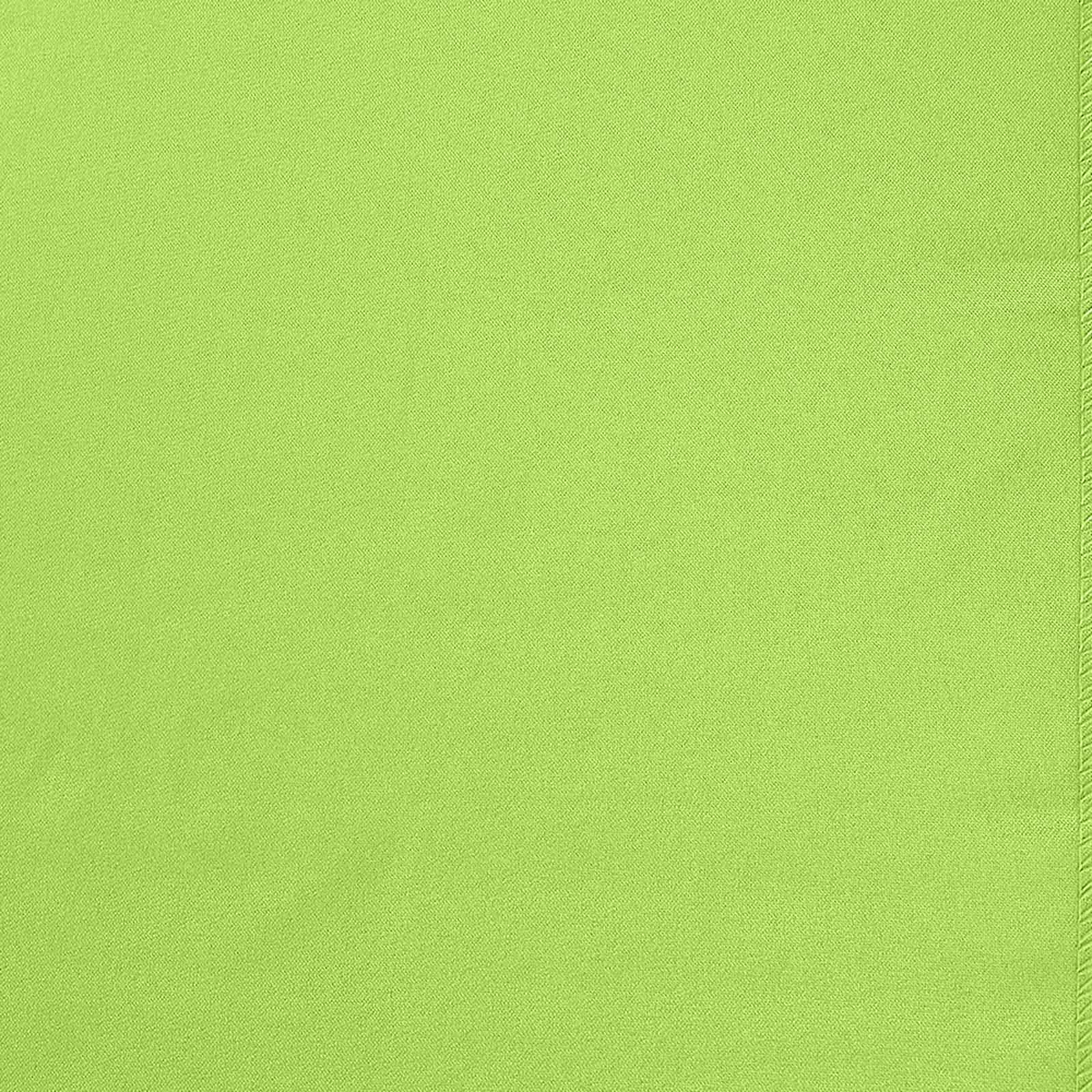 Polyester 12"x108" Table Runner Apple Green - Durable & Wrinkle-Resistant Table Decor
