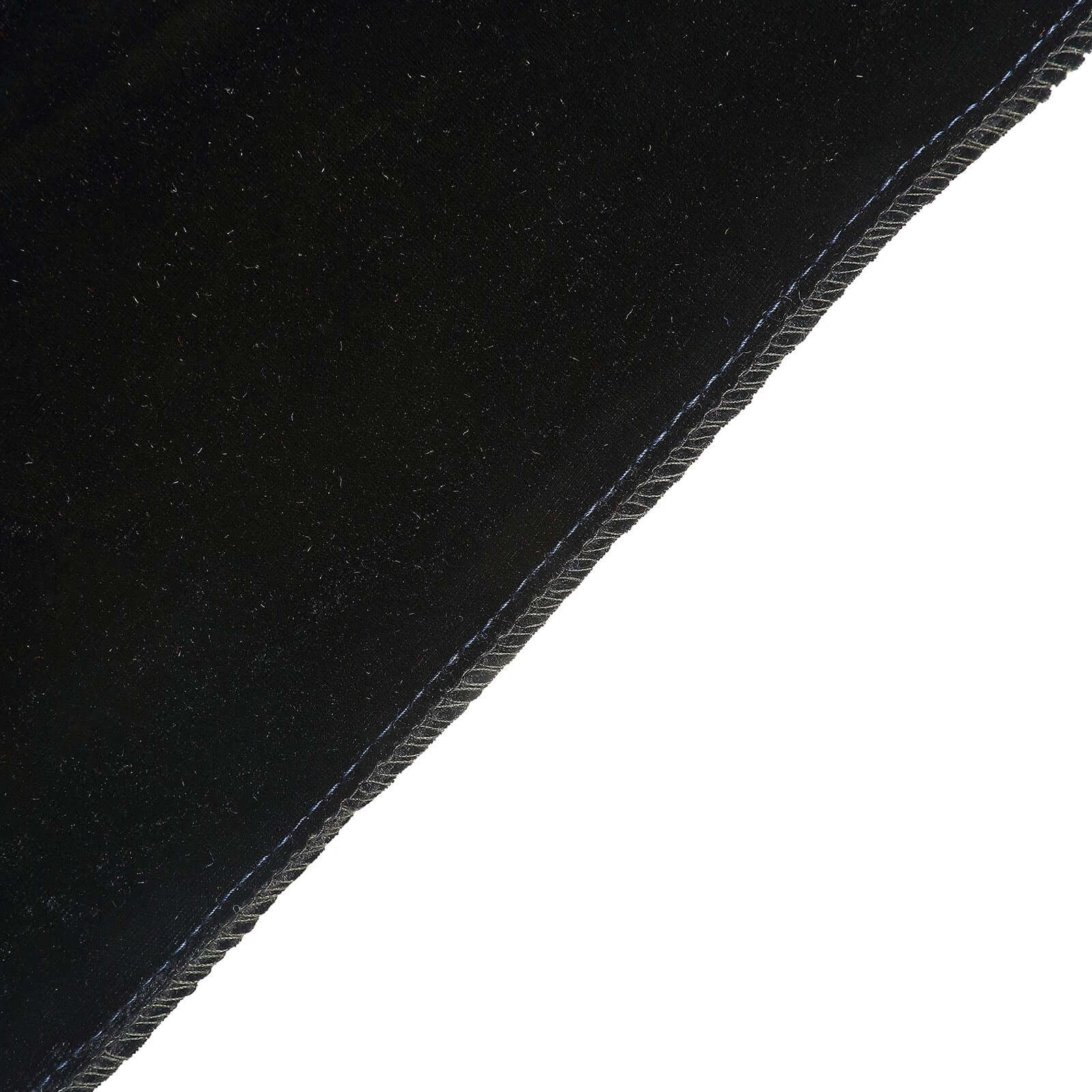 8ftx7ft Black Soft Velvet Fitted Hexagon Wedding Arbor Cover