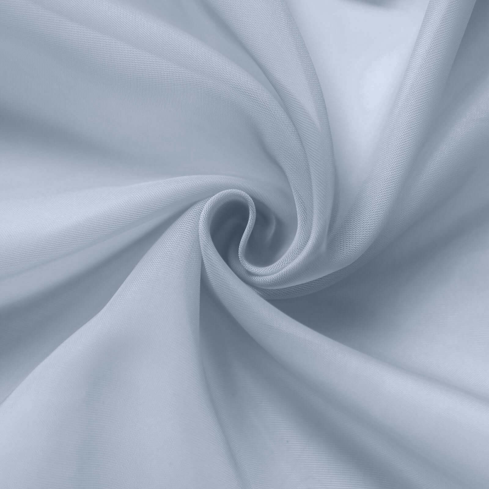 10ftx30ft Dusty Blue Sheer Ceiling Drape Curtain Panels Durable Flame Resistant Fabric