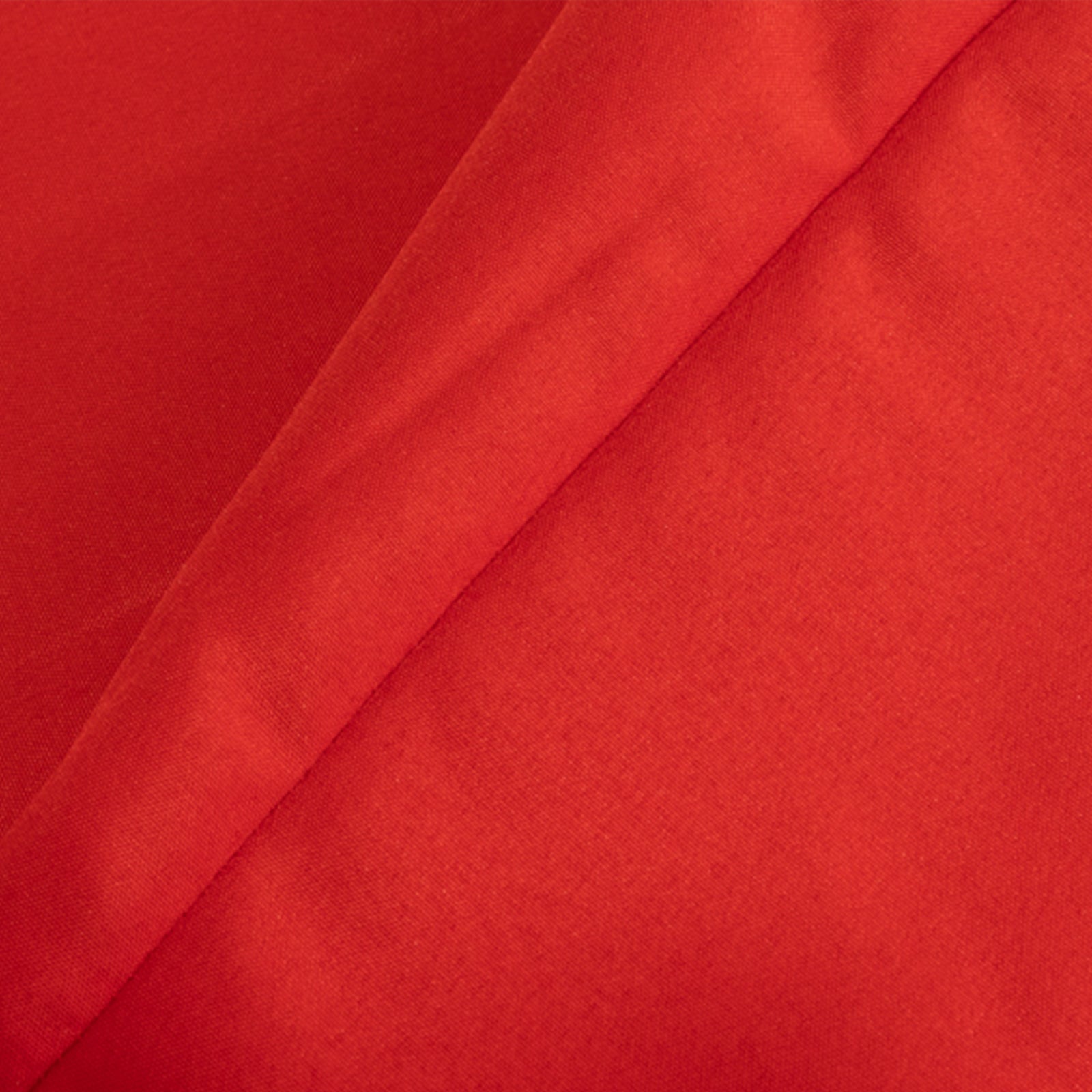 Fitted Polyester 72"x30" Rectangle Tablecloth Red with Open Back Design - Easy to Maintain and Wrinkle-Resistant Table Cover