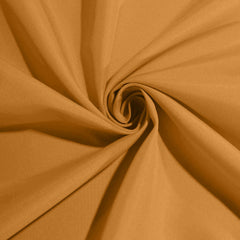 5 Pack Polyester 20"x20" Napkins Gold - Wrinkle Resistant & Easy Care Cloth Napkins for Special Occasions