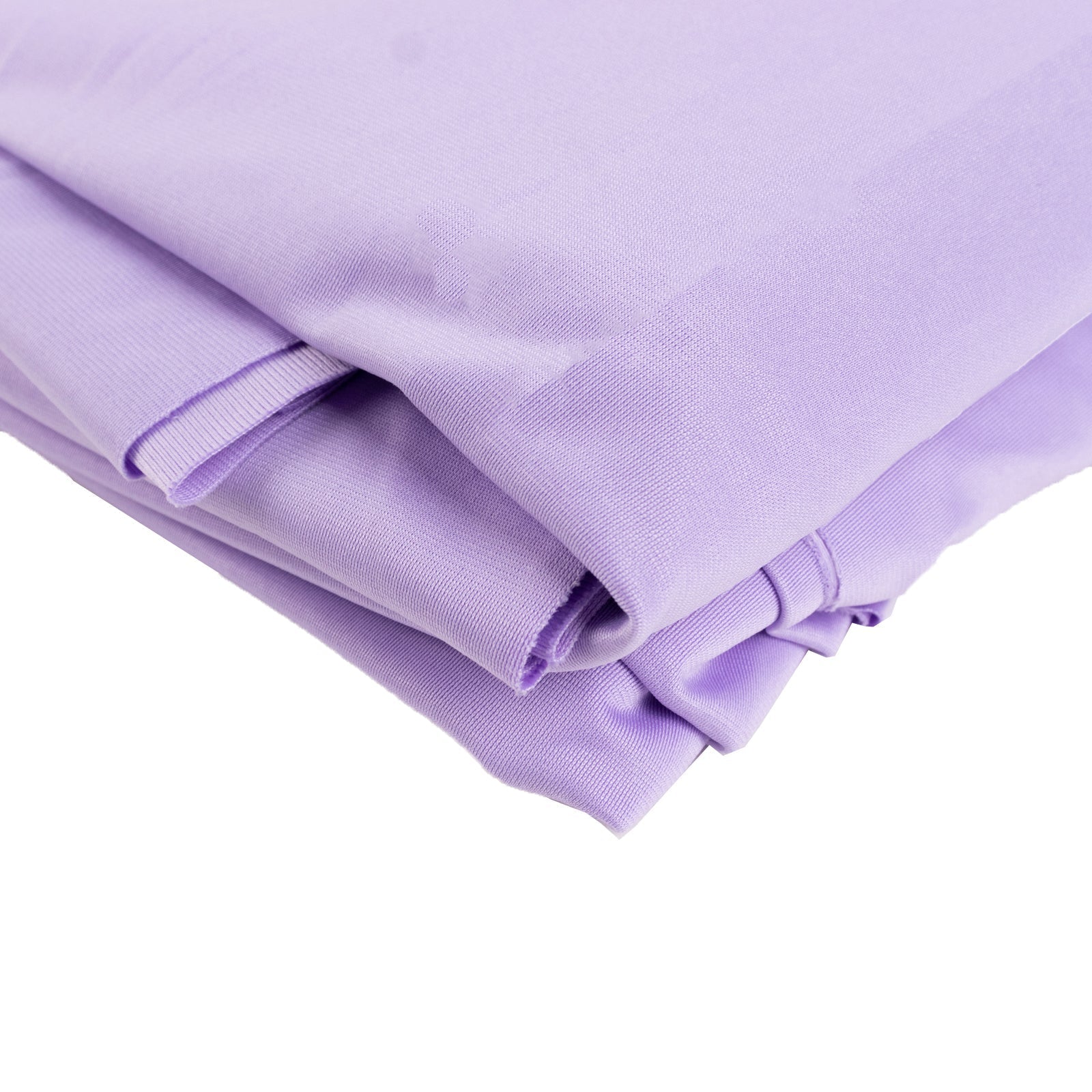 Premium Lavender Lilac Scuba Polyester Fabric Roll, Wrinkle Free DIY Craft Fabric Bolt- 60"x10 Yards