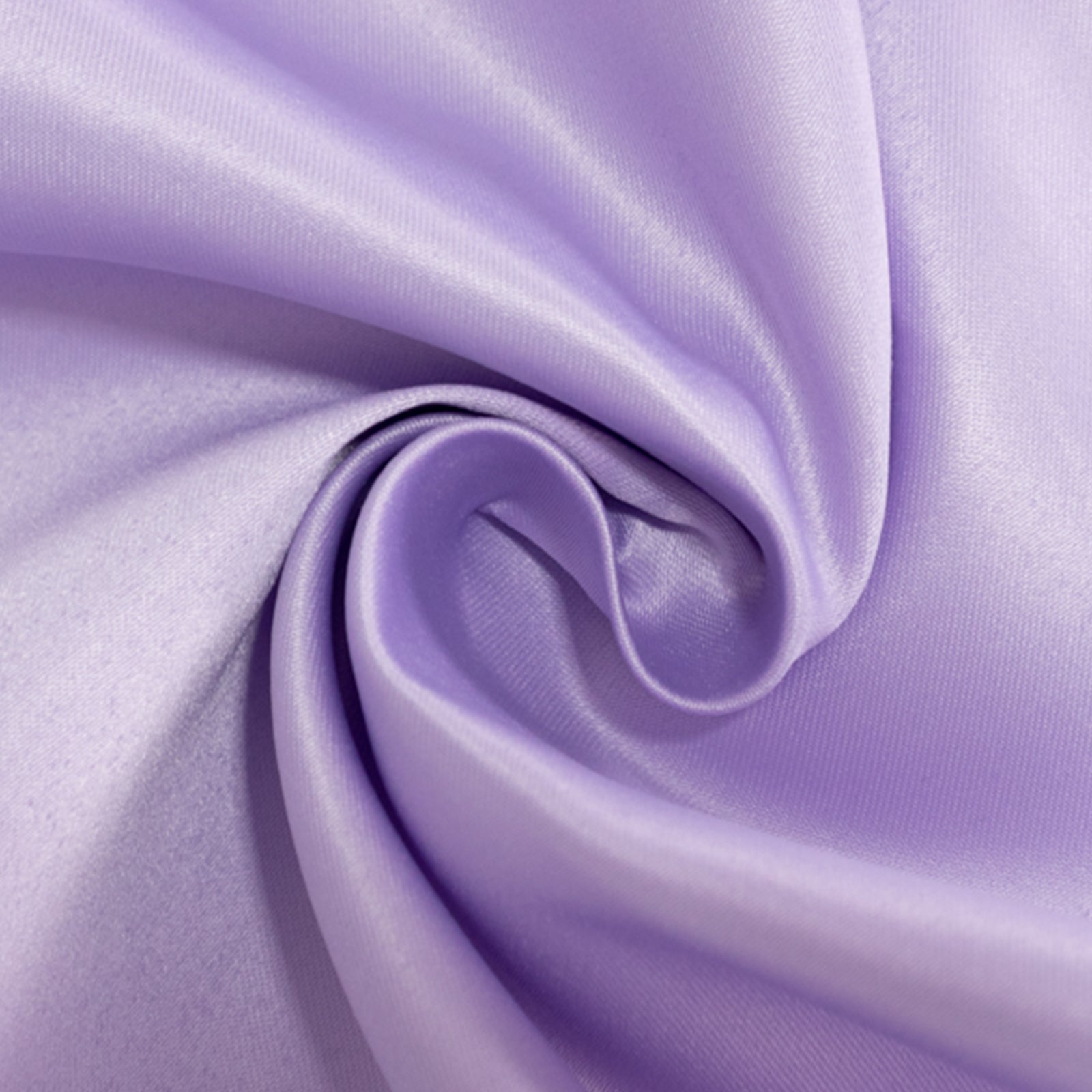Lamour Satin 72"x72" Table Overlay Square Tablecloth Lavender Lilac - Smooth Finish Table Topper