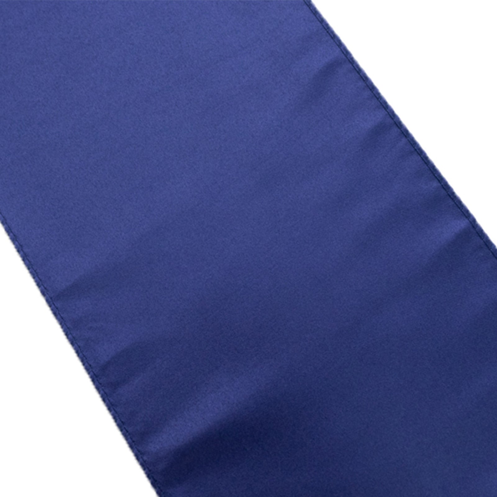 5 Pack Lamour Satin 6"x106" Chair Sashes Navy Blue - Stylish Reusable Decorative Bows