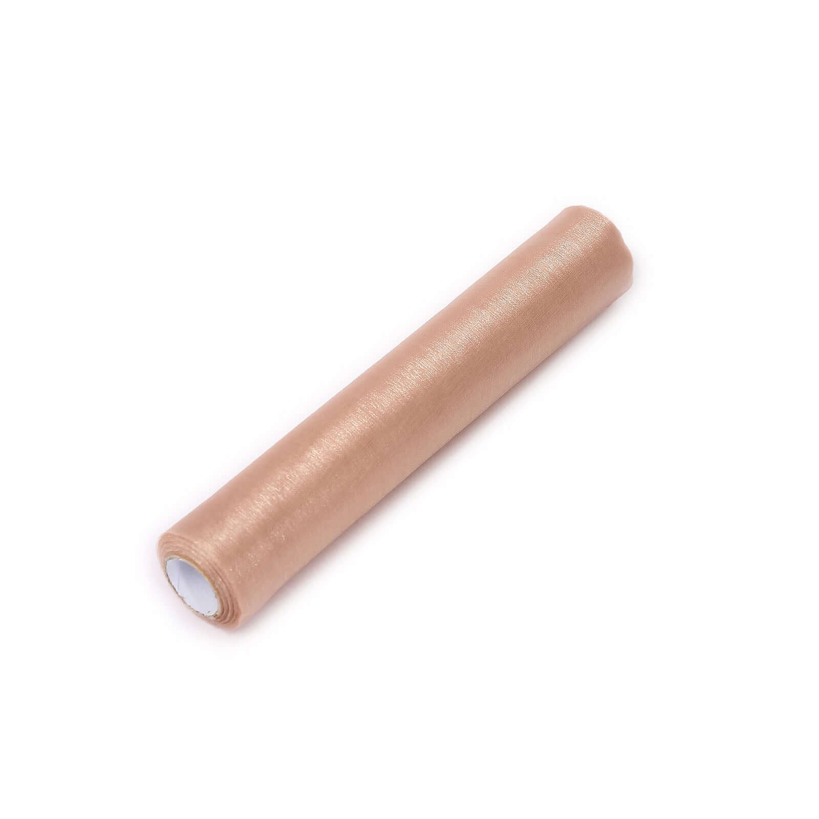 12"x10yd Nude Sheer Chiffon Fabric Bolt, DIY Voile Drapery Fabric