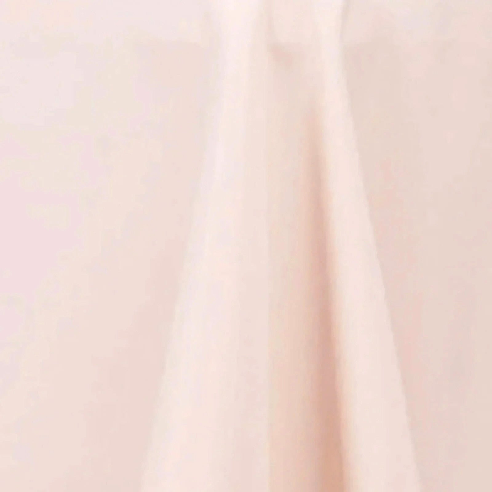 Premium Polyester 90" Round Tablecloth Blush - Stain and Wrinkle-Resistant Design with 220GSM Thickness Table Cover