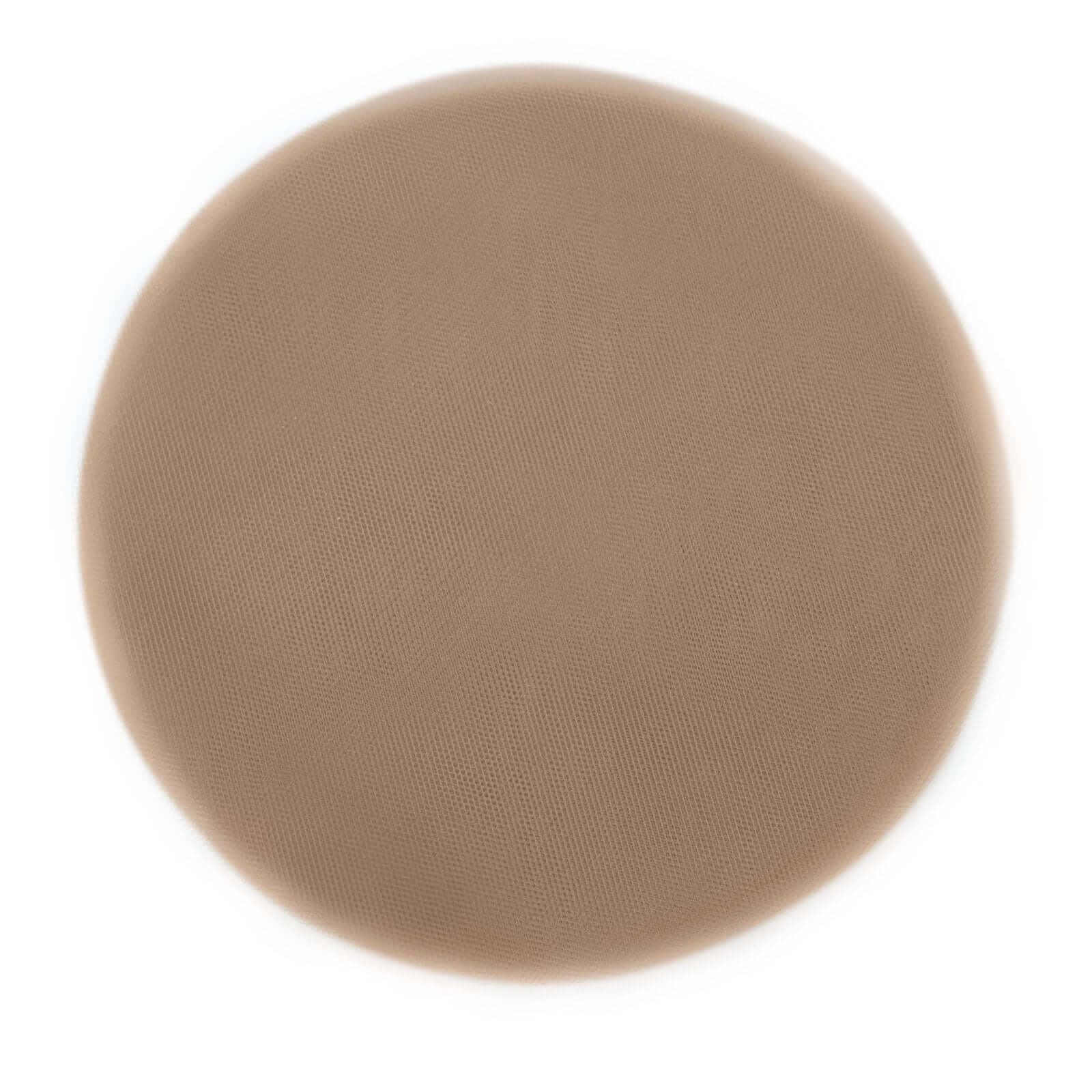 25 Pack 9" Natural Sheer Nylon Tulle Circles Favor Wrap Craft Fabric, DIY Candy Favor Wraps