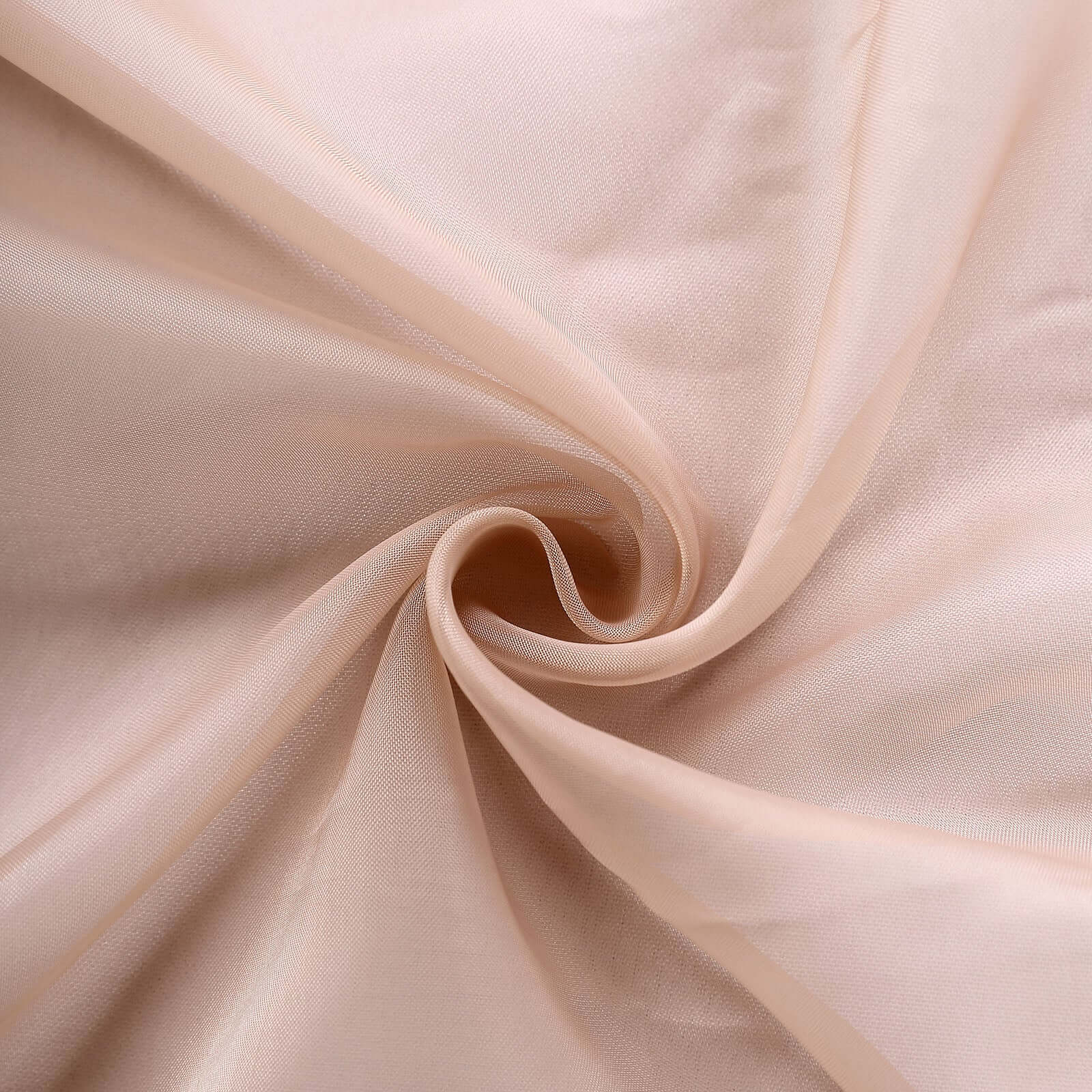 5 Pack Premium Chiffon Chair Sashes Dusty Rose - Soft & Lightweight Designer Chair Bows 22"x78"