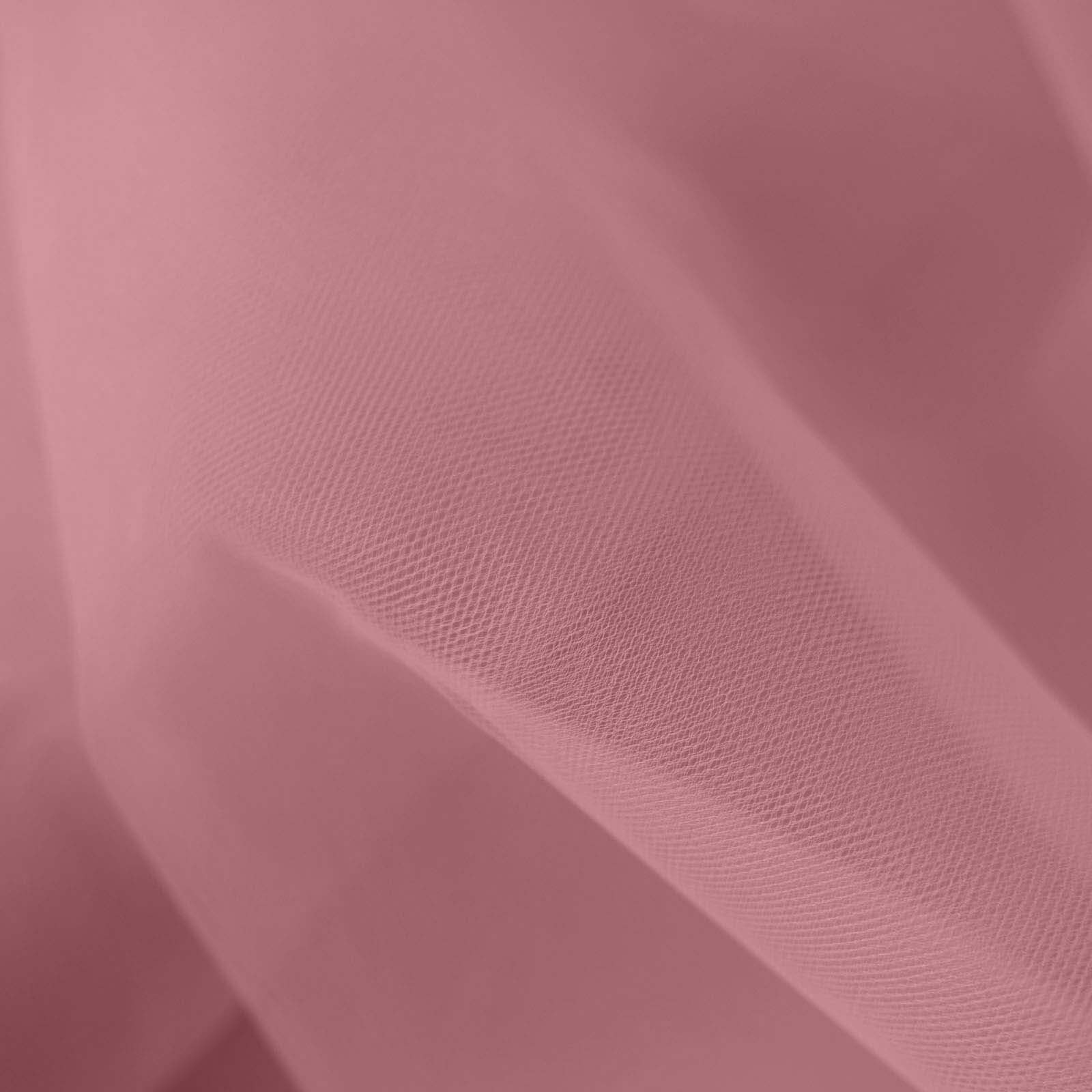 108"x50 Yards Dusty Rose Tulle Fabric Bolt, DIY Craft Fabric Roll